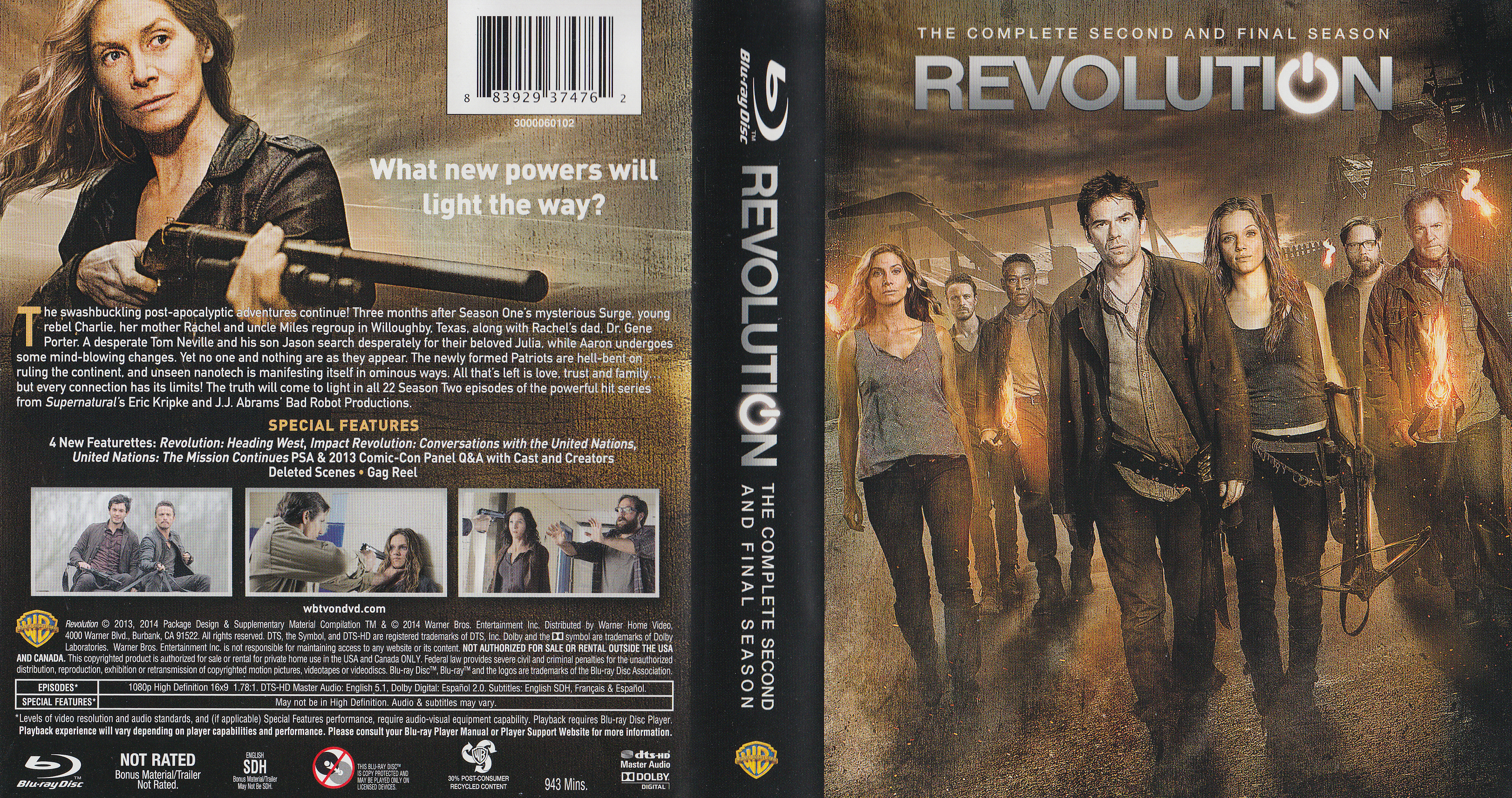 Jaquette DVD Revolution Saison 2 Zone 1 (BLU-RAY)