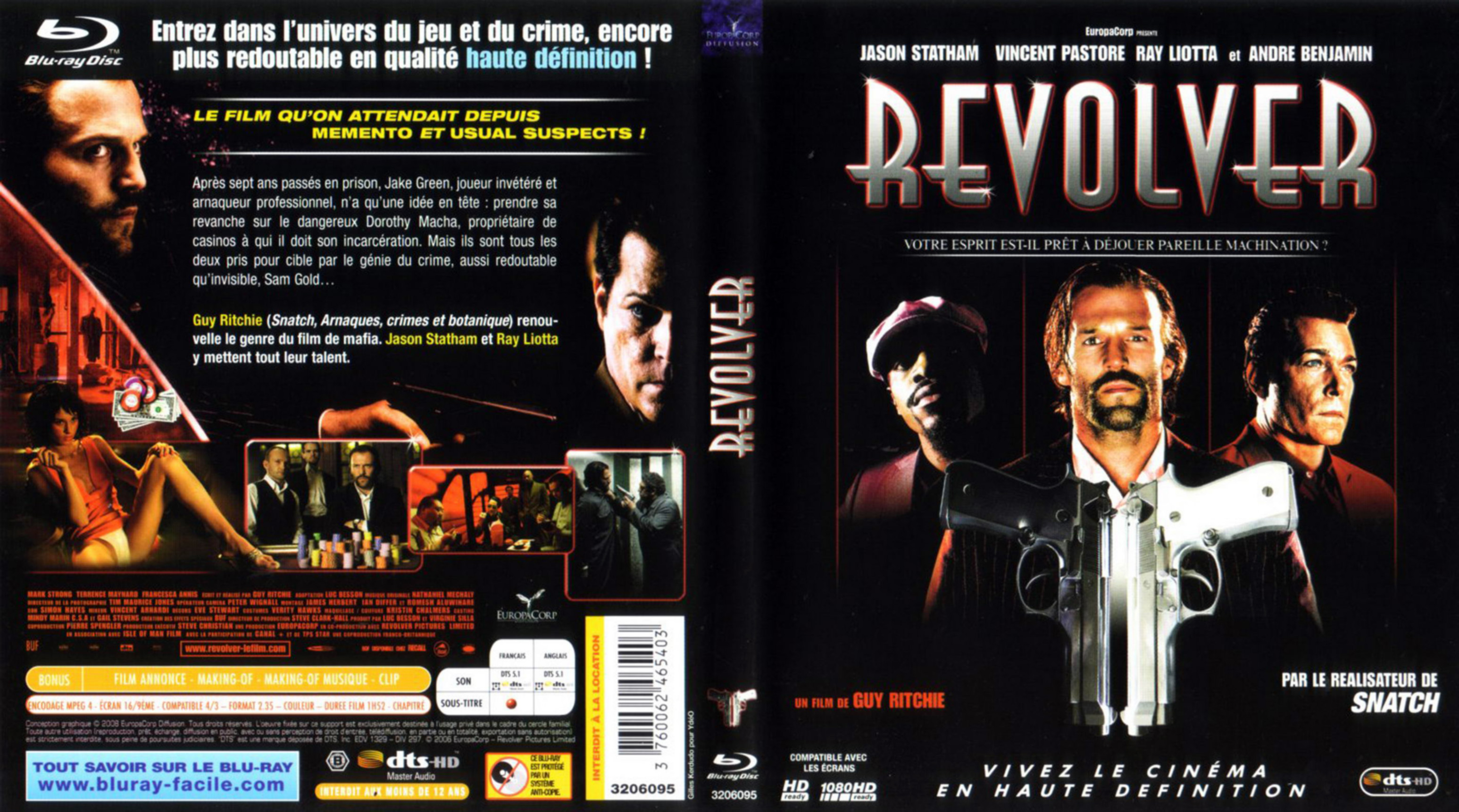 Jaquette DVD Revolver (BLU-RAY)