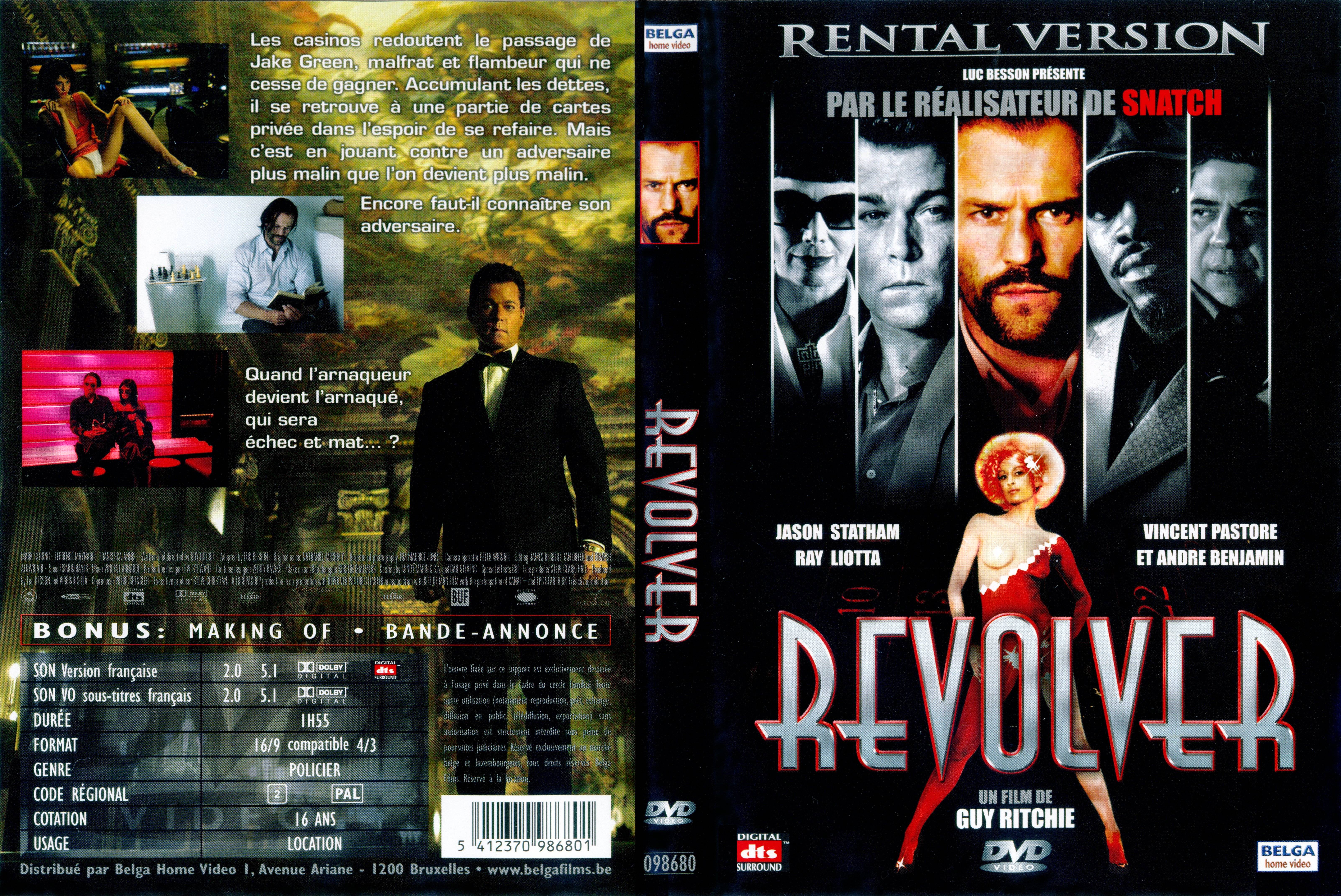 Jaquette DVD Revolver v2