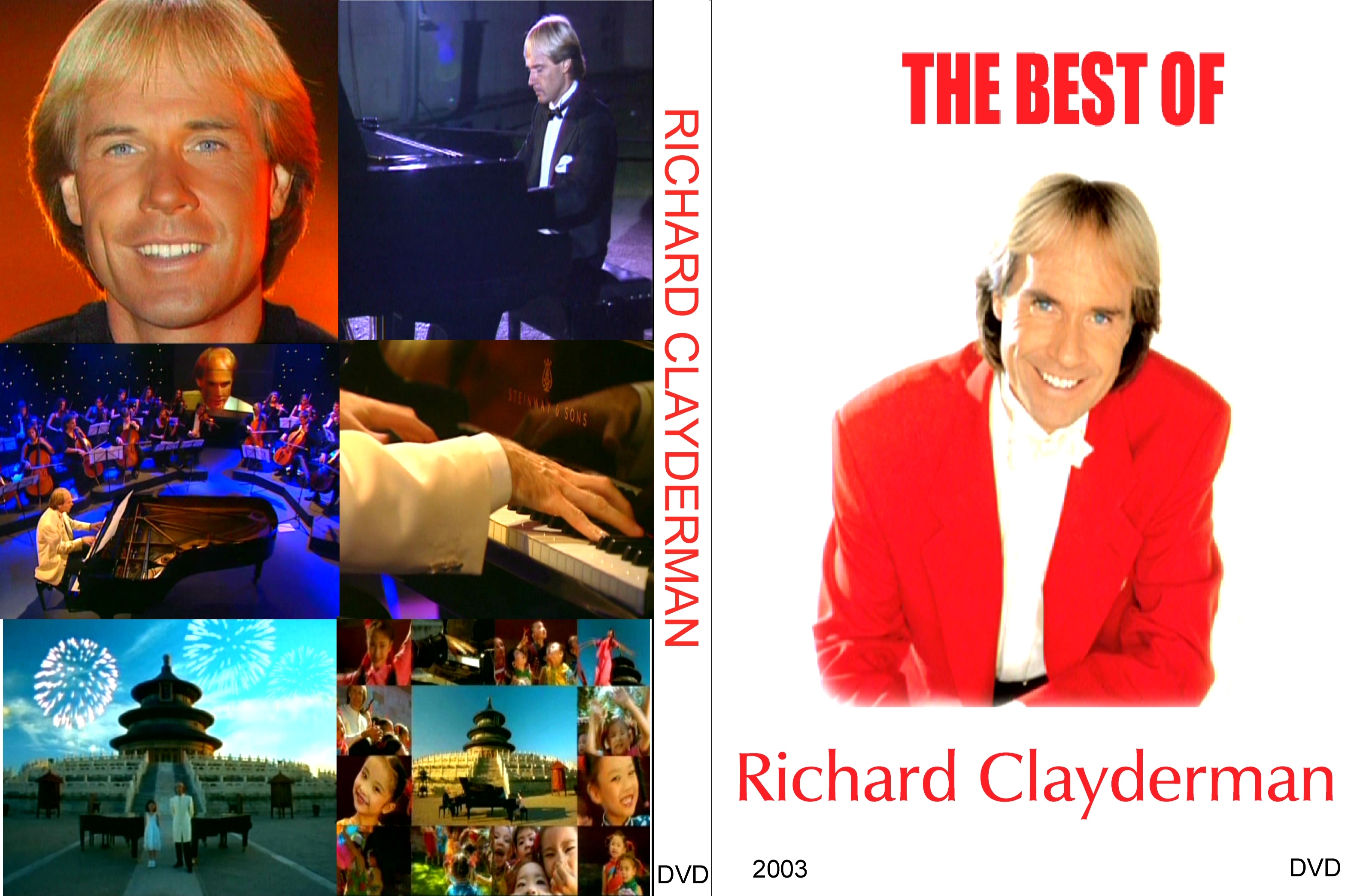 Jaquette DVD Richard Clayderman - The Best of custom