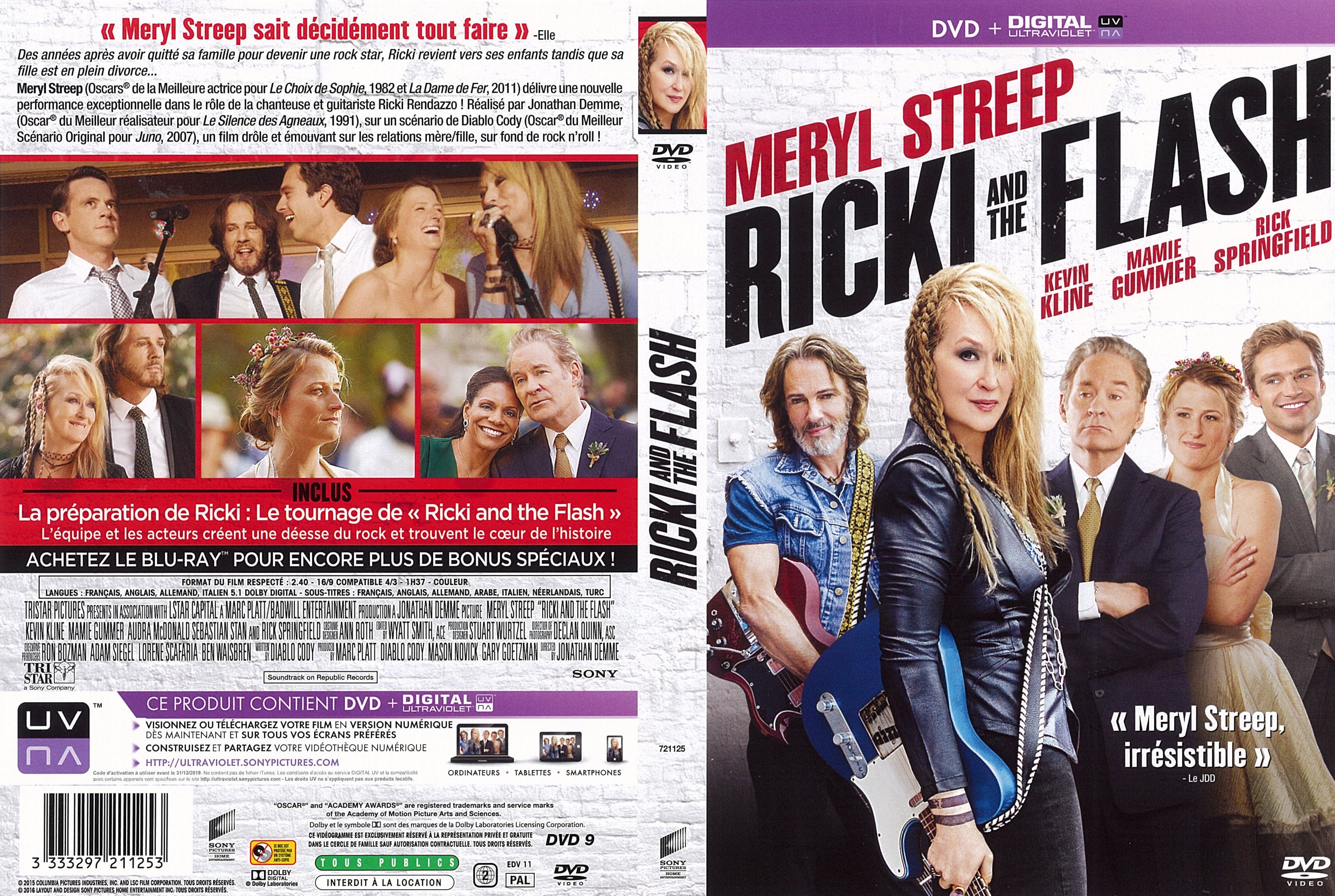 Jaquette DVD Ricki and the flash