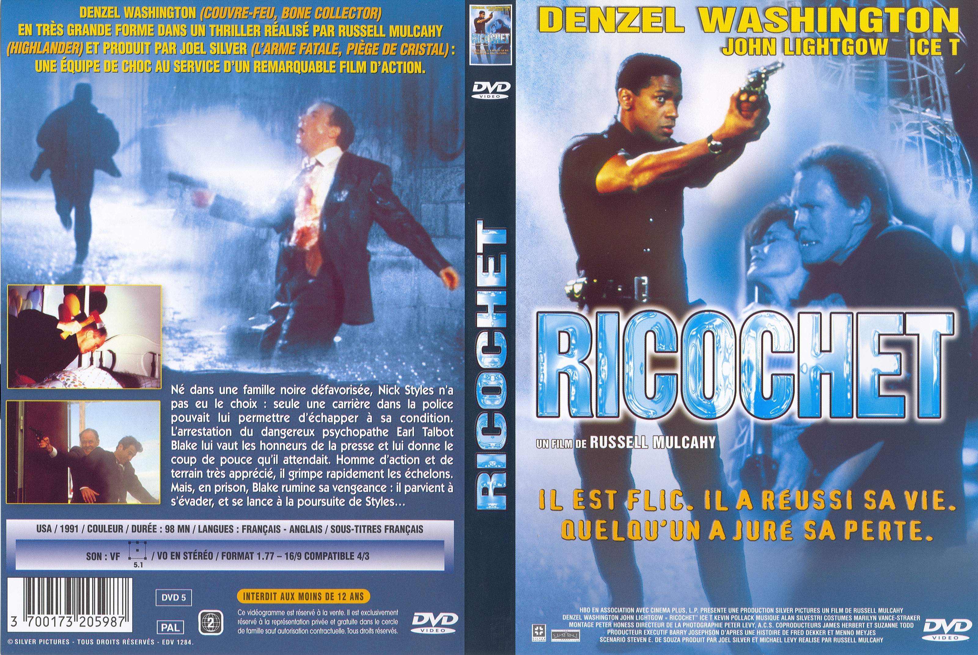 Jaquette DVD Ricochet