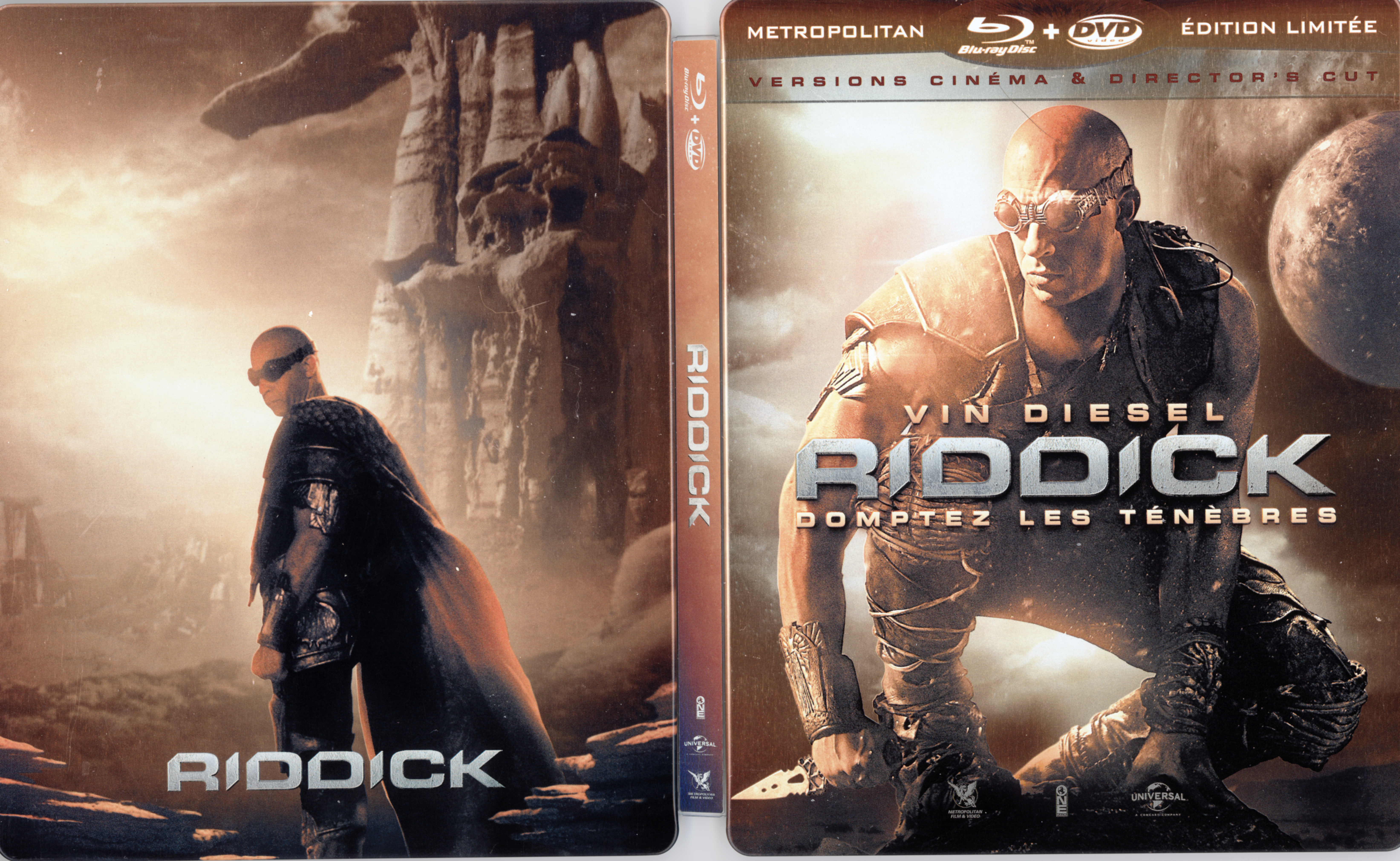 Jaquette DVD Riddick (BLU-RAY)