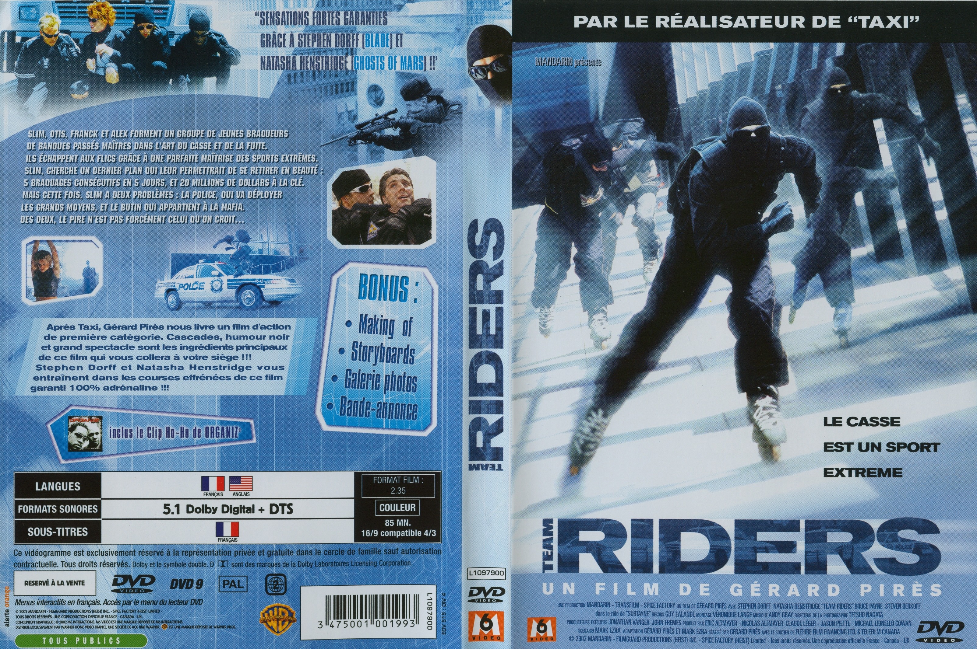 Jaquette DVD Riders