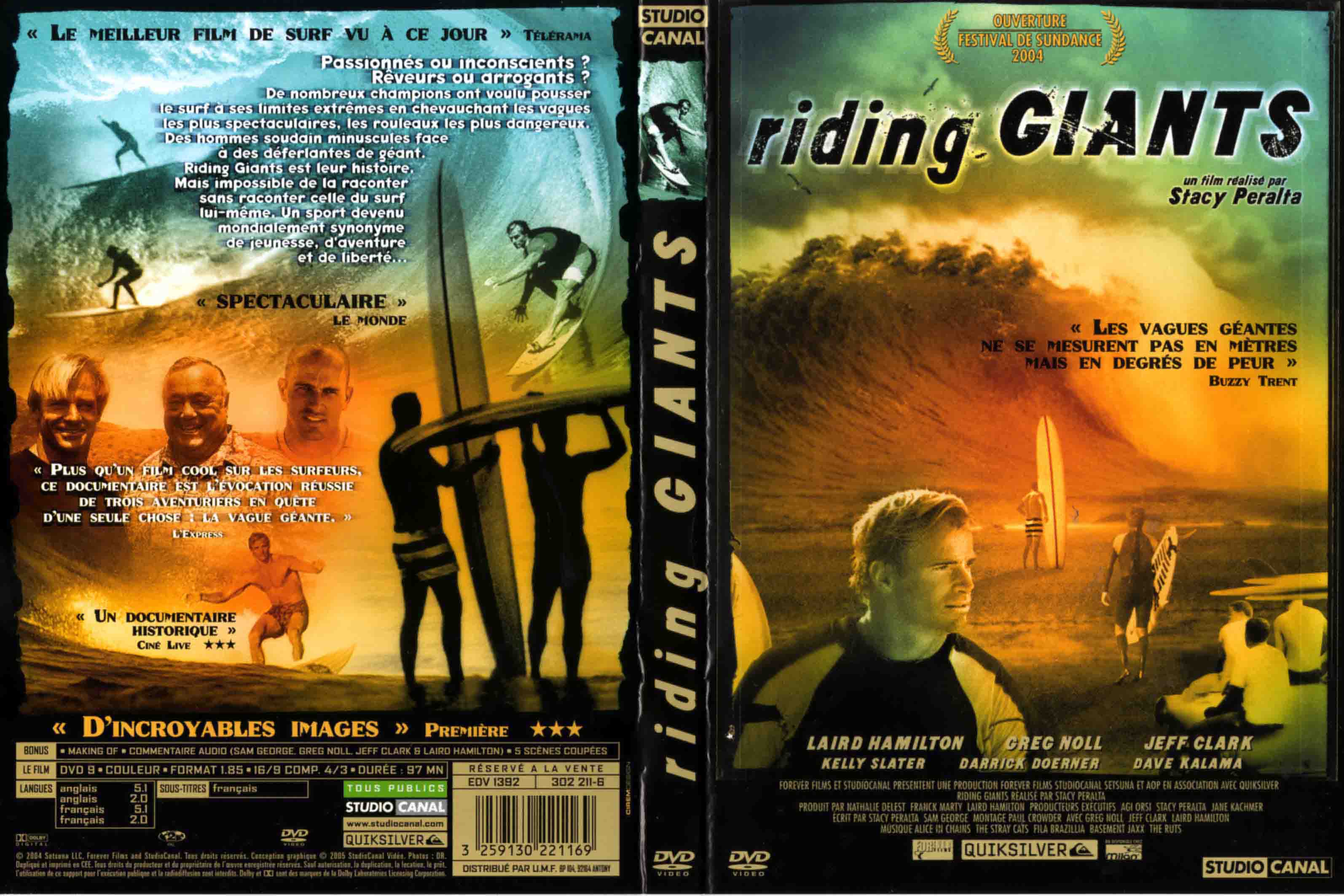 Jaquette DVD Riding giant