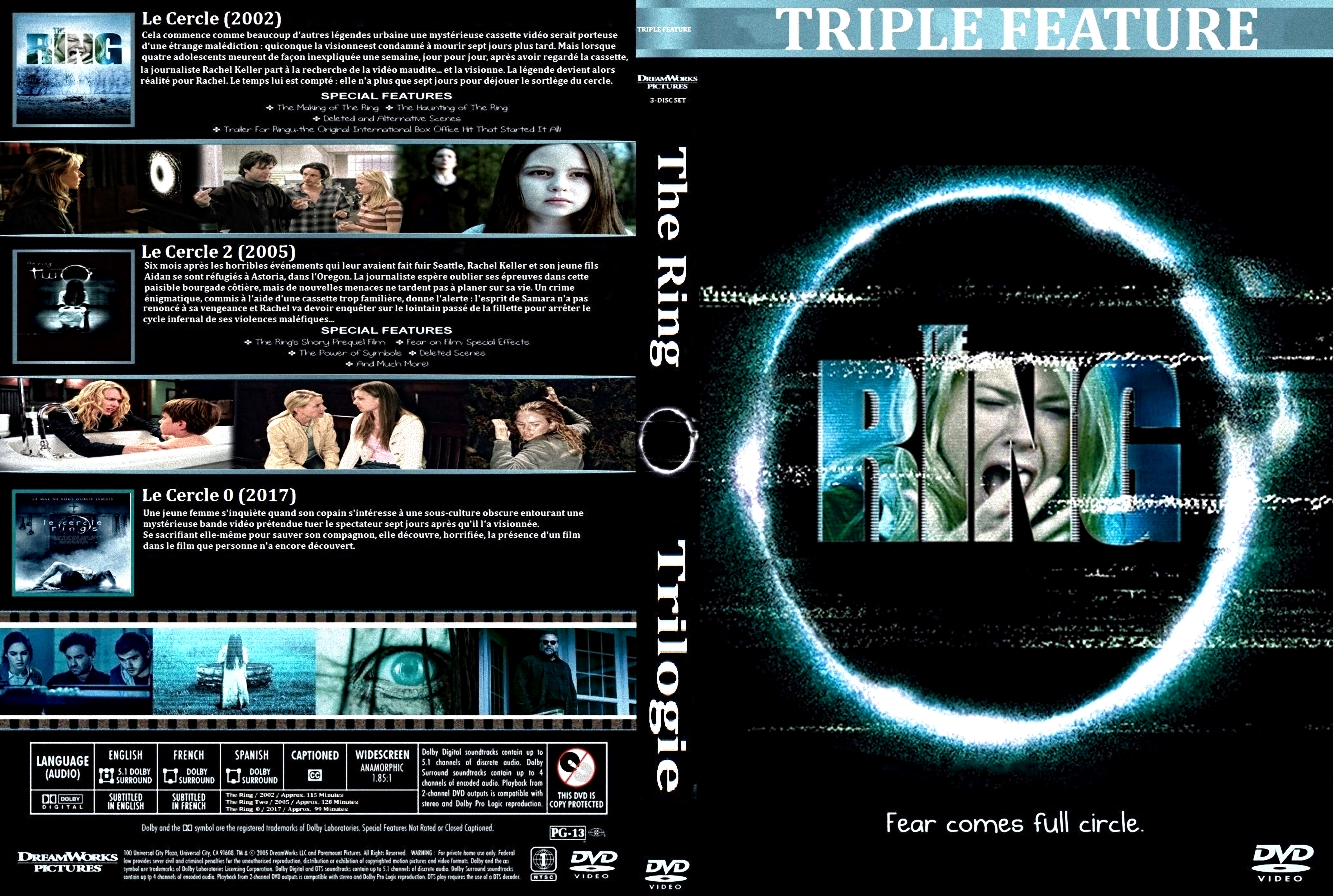 Jaquette DVD Ring Trilogie Custom 