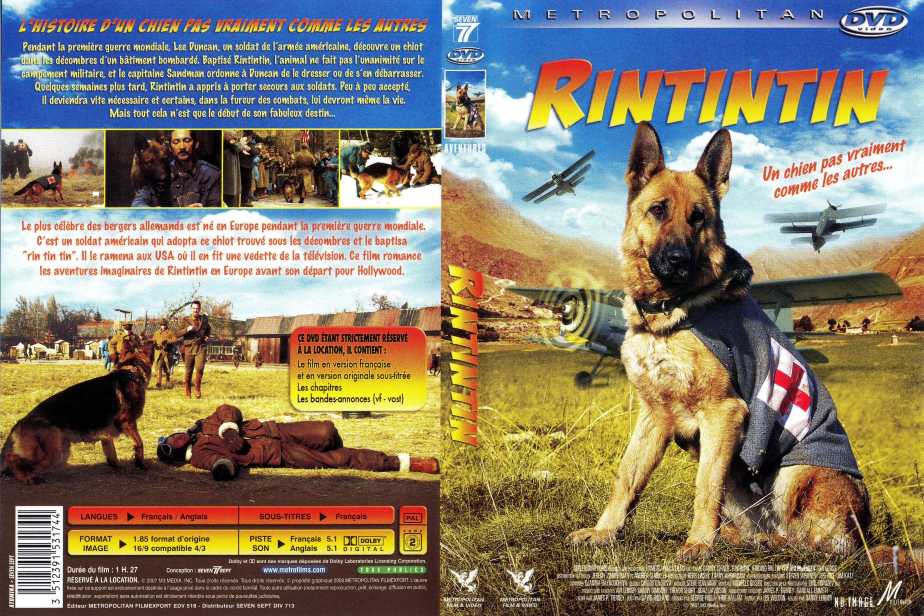 Jaquette DVD Rintintin