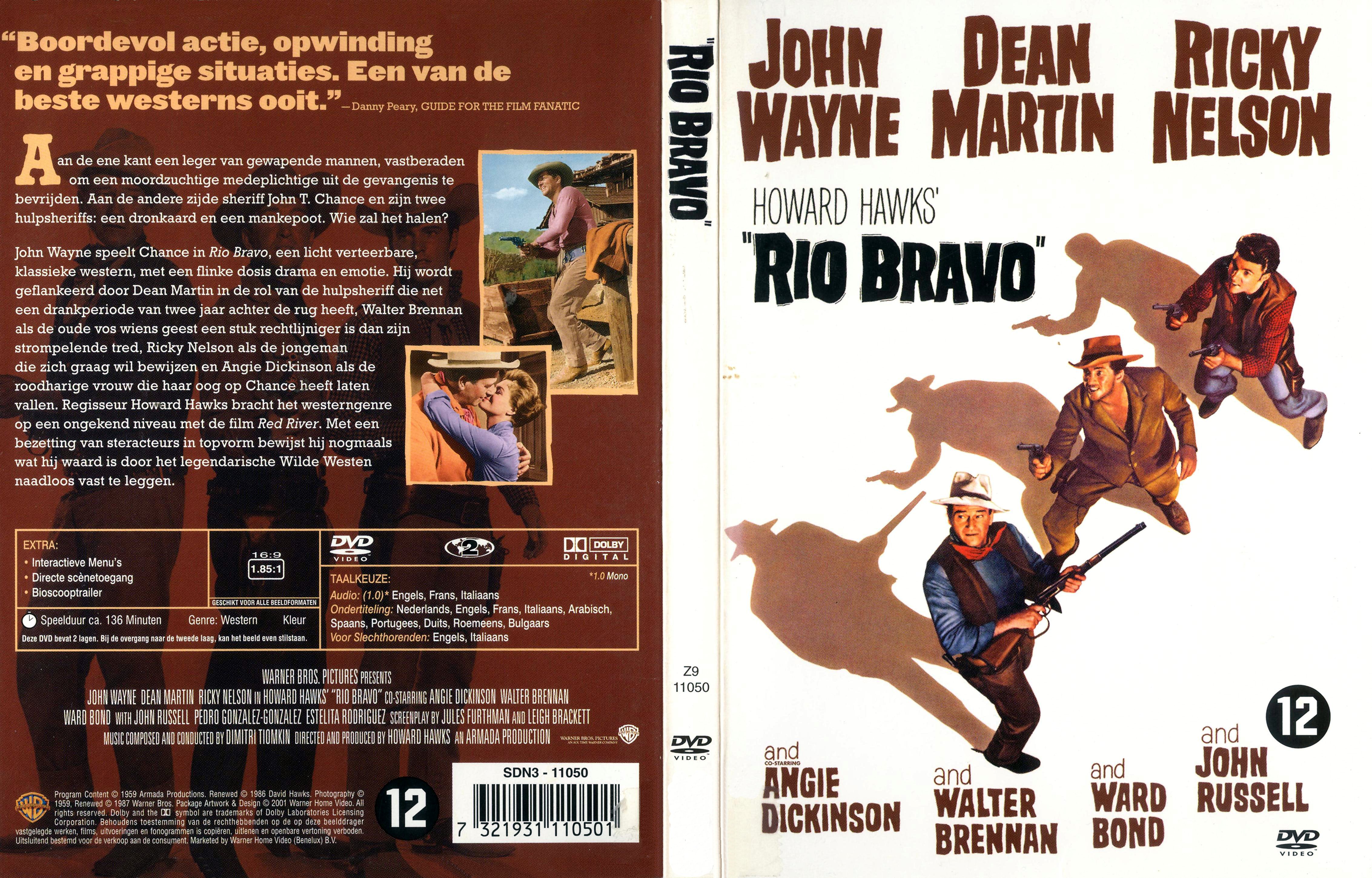Jaquette DVD Rio Bravo v3