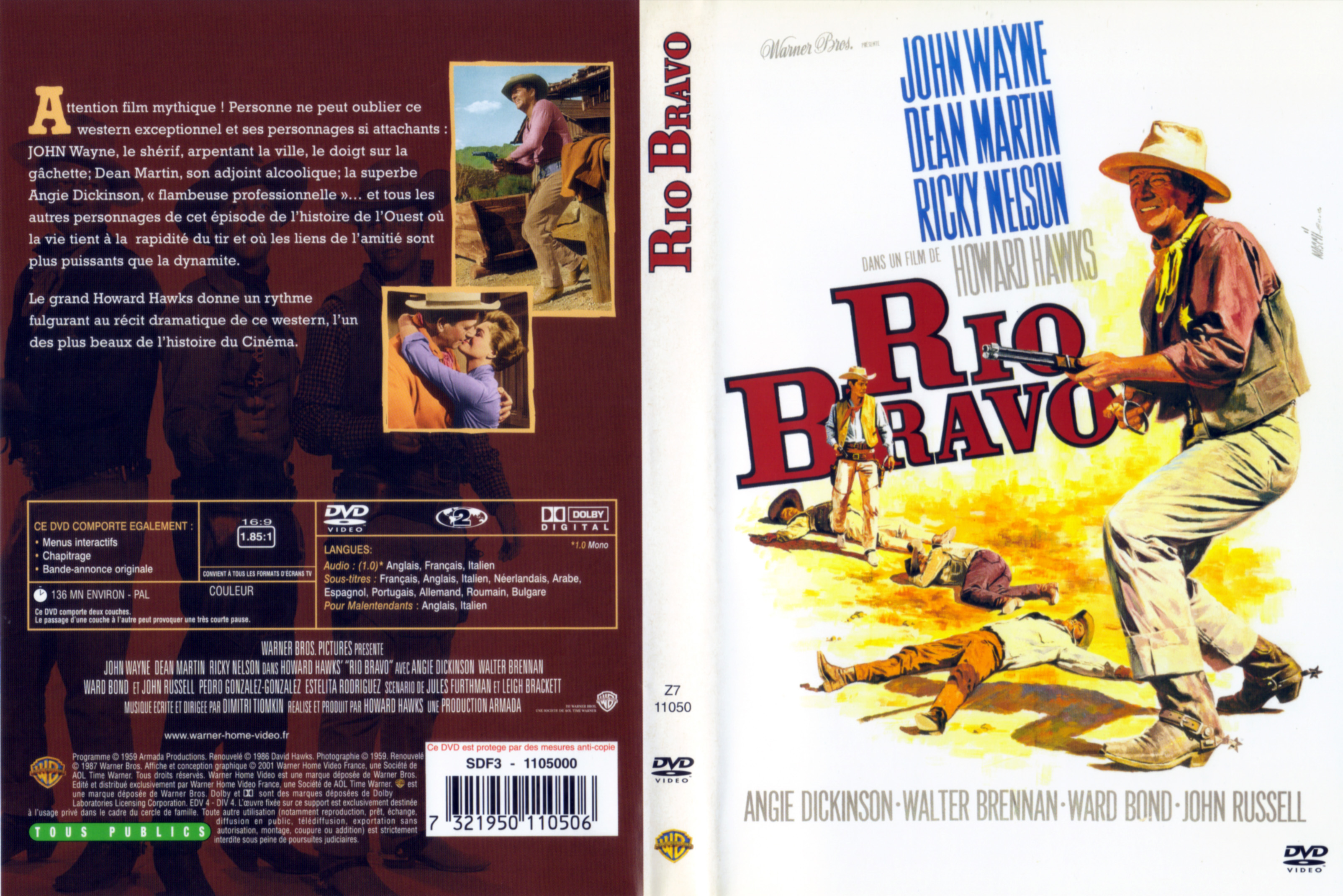 Jaquette DVD Rio Bravo v4