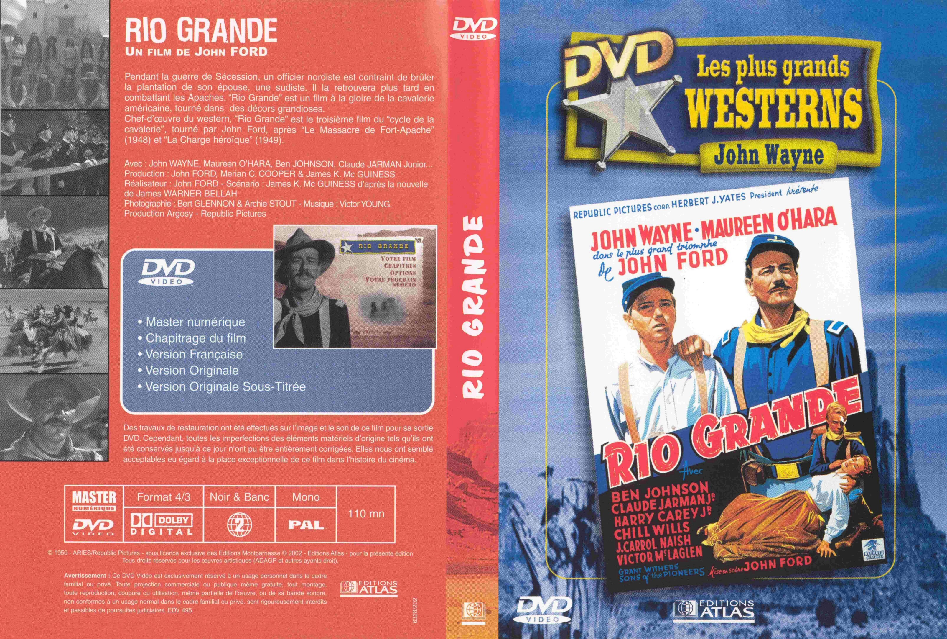 Jaquette DVD Rio Grande