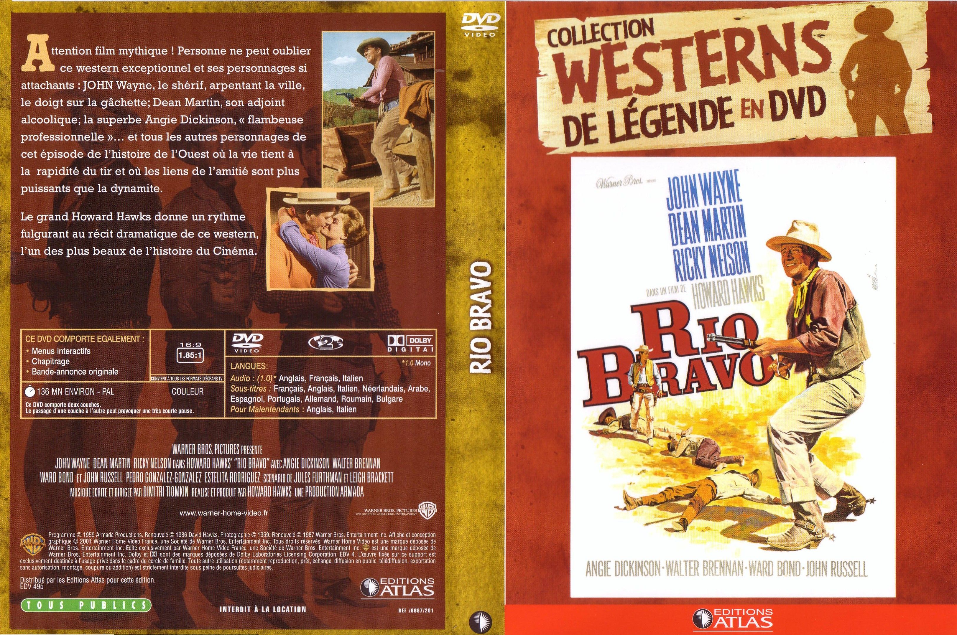 Jaquette DVD Rio bravo