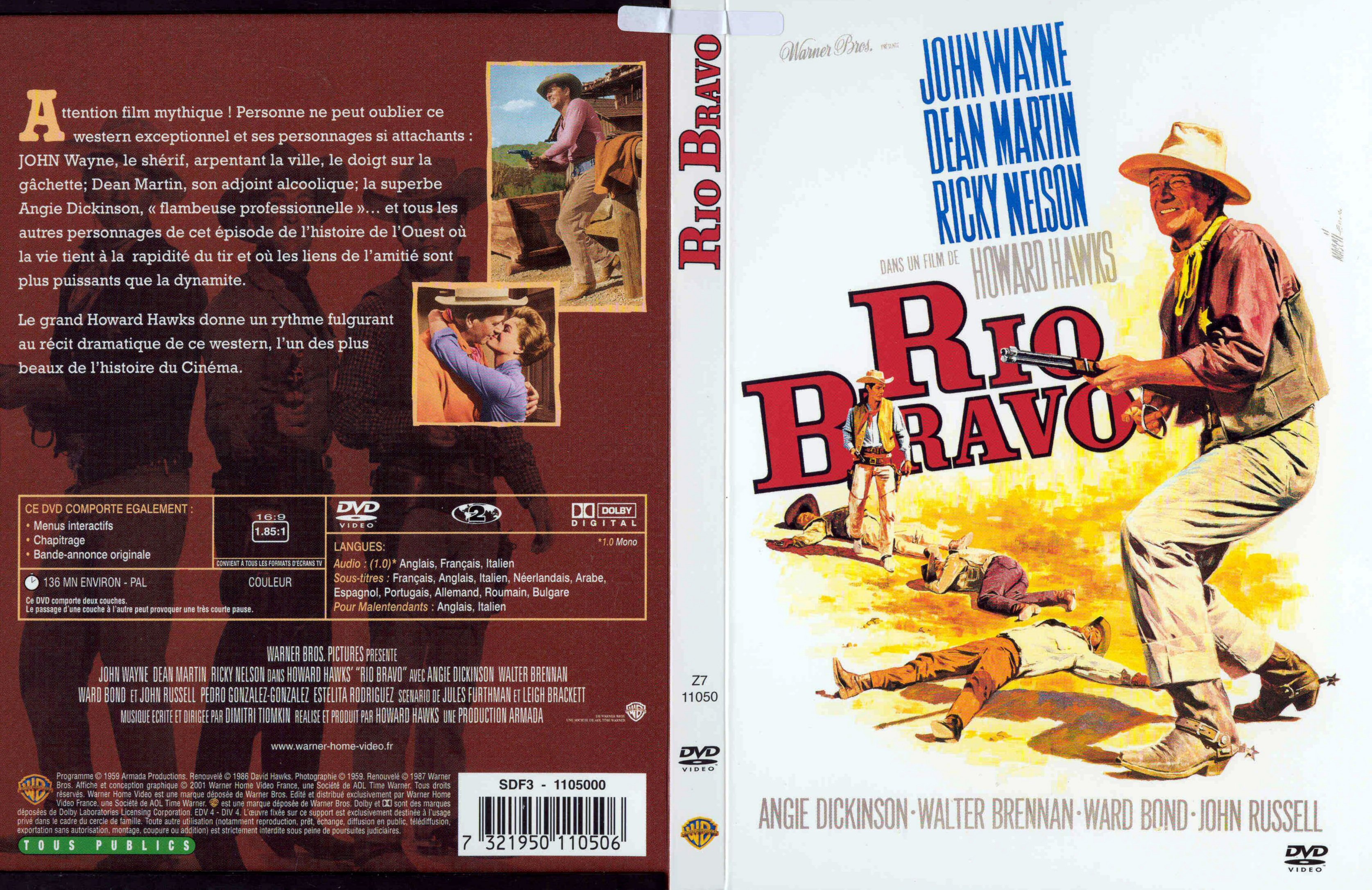 Jaquette DVD Rio bravo v2