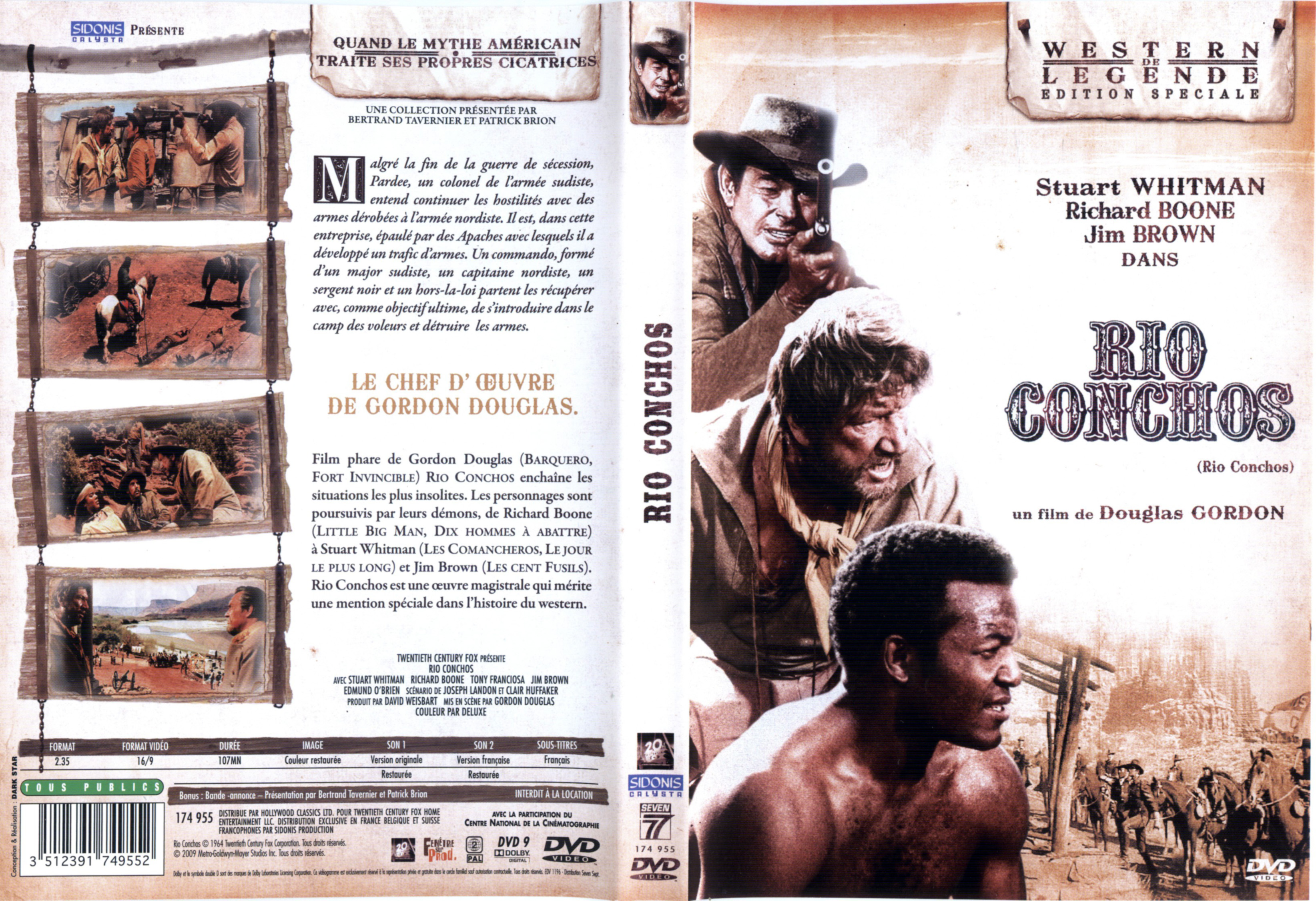 Jaquette DVD Rio conchos