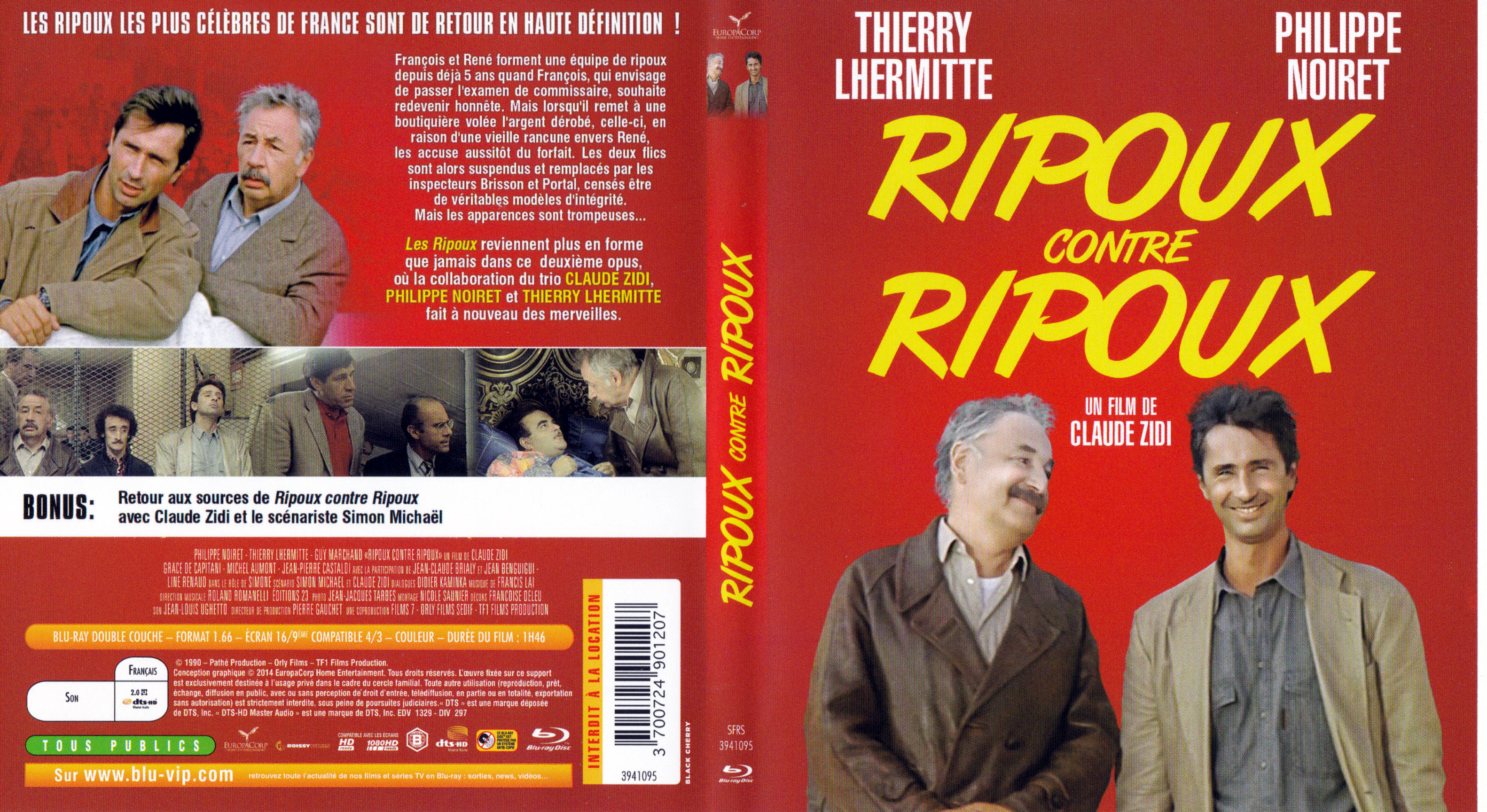 Jaquette DVD Ripoux contre ripoux (BLU-RAY)
