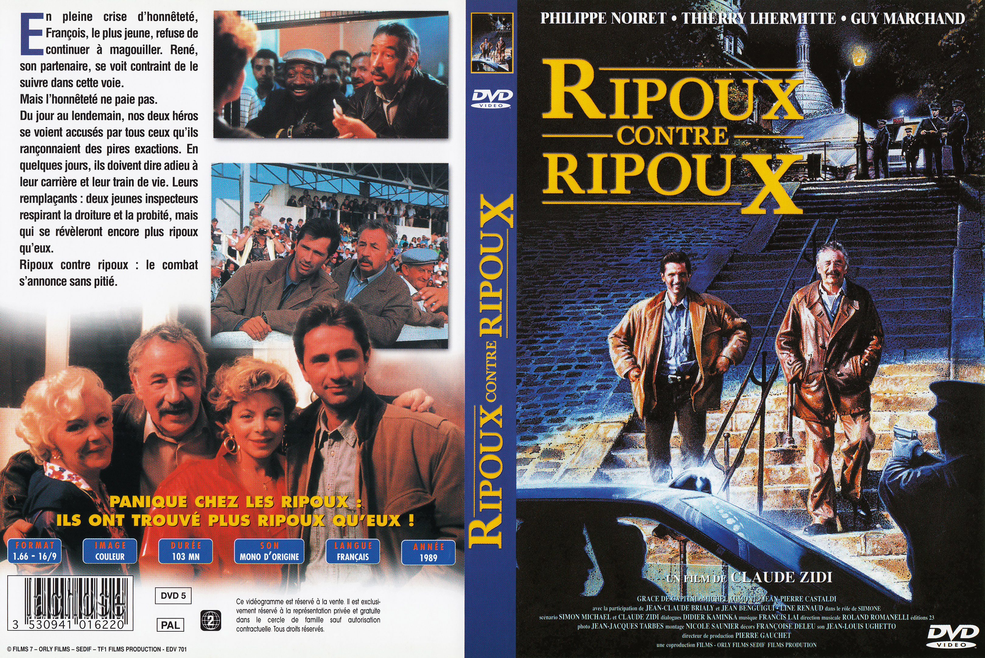 Jaquette DVD Ripoux contre ripoux v3