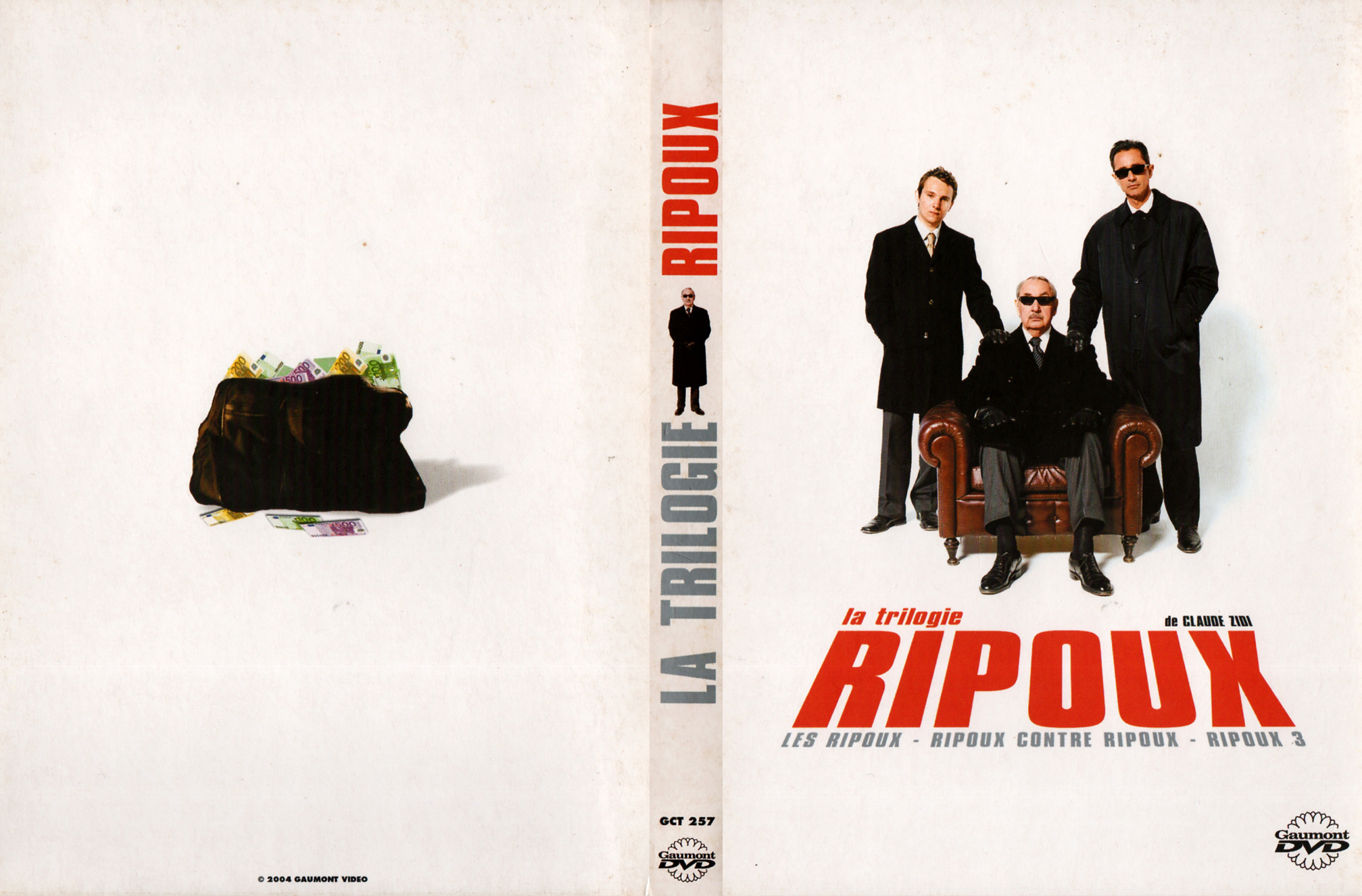 Jaquette DVD Ripoux la trilogie COFFRET