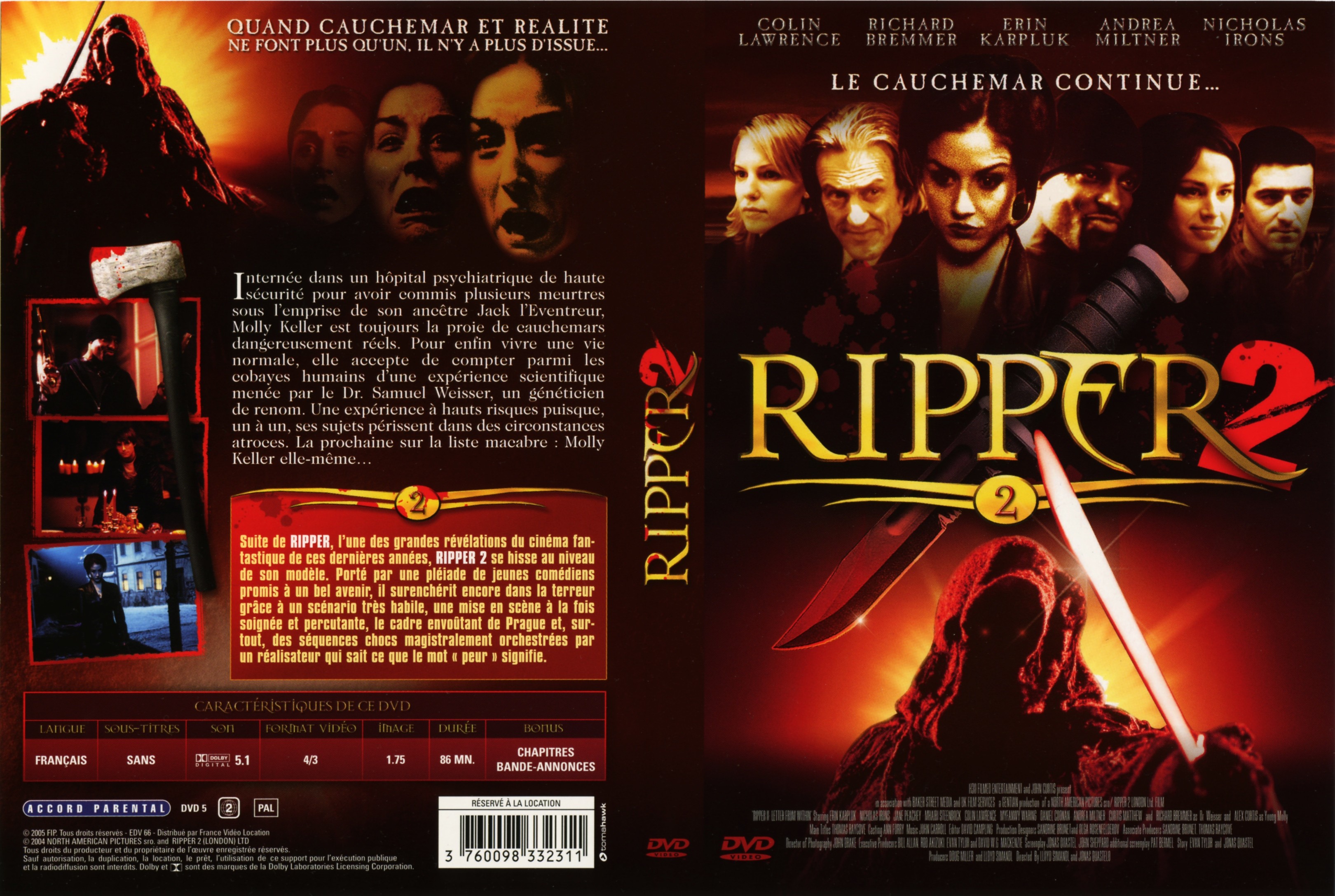 Jaquette DVD Ripper 2