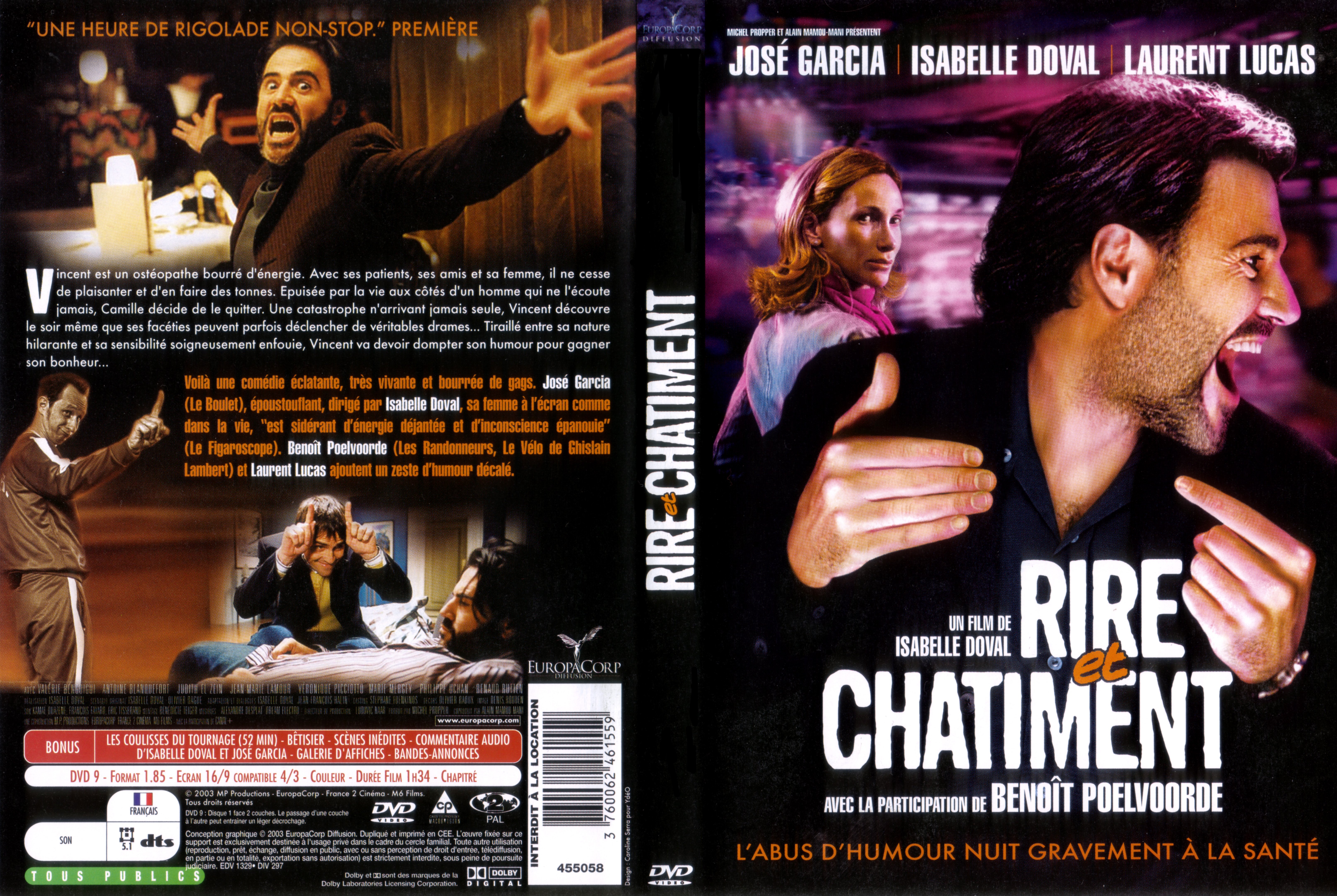 Jaquette DVD Rire et chatiment