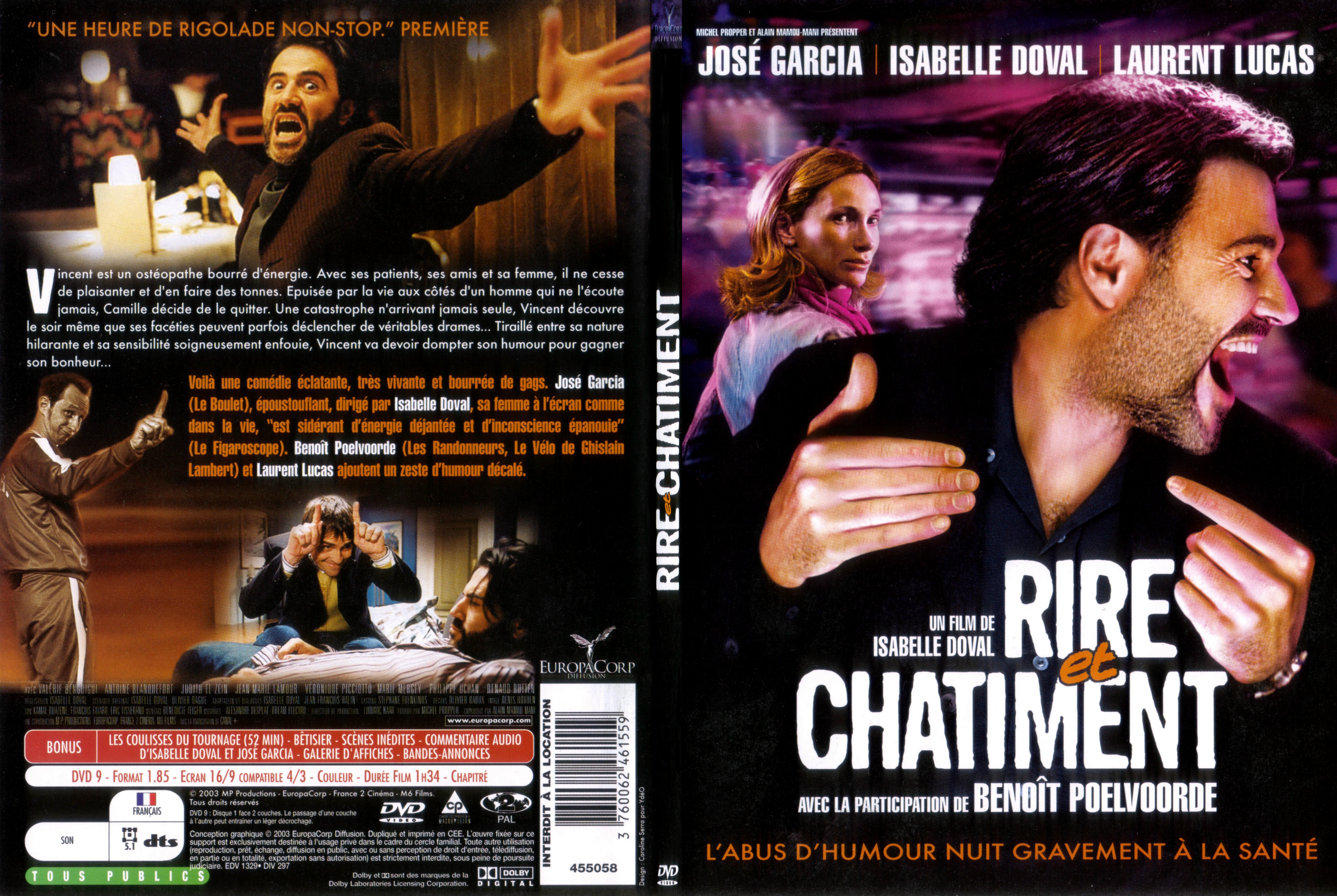 Jaquette DVD Rire et chatiment - SLIM