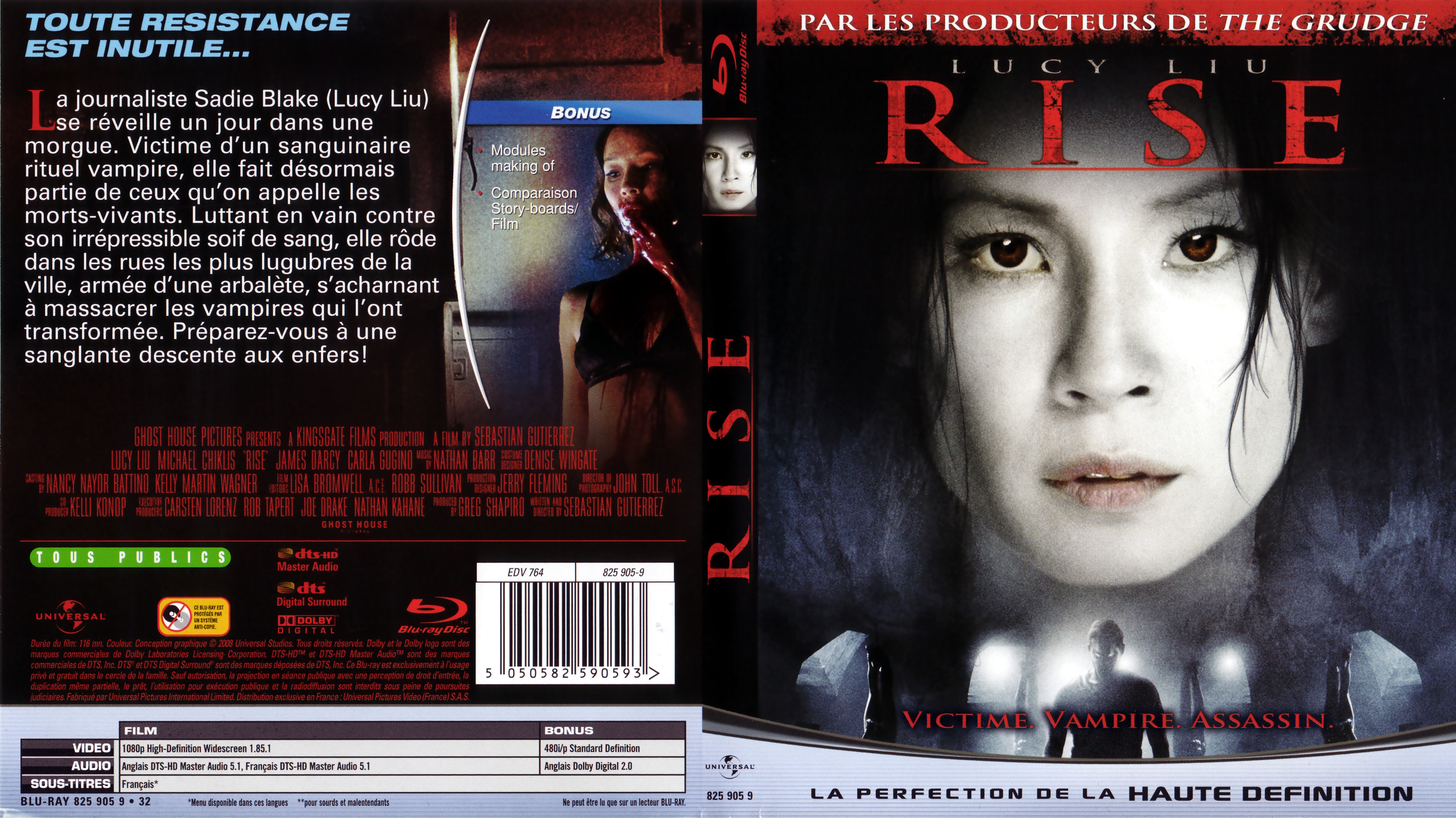 Jaquette DVD Rise (BLU-RAY)