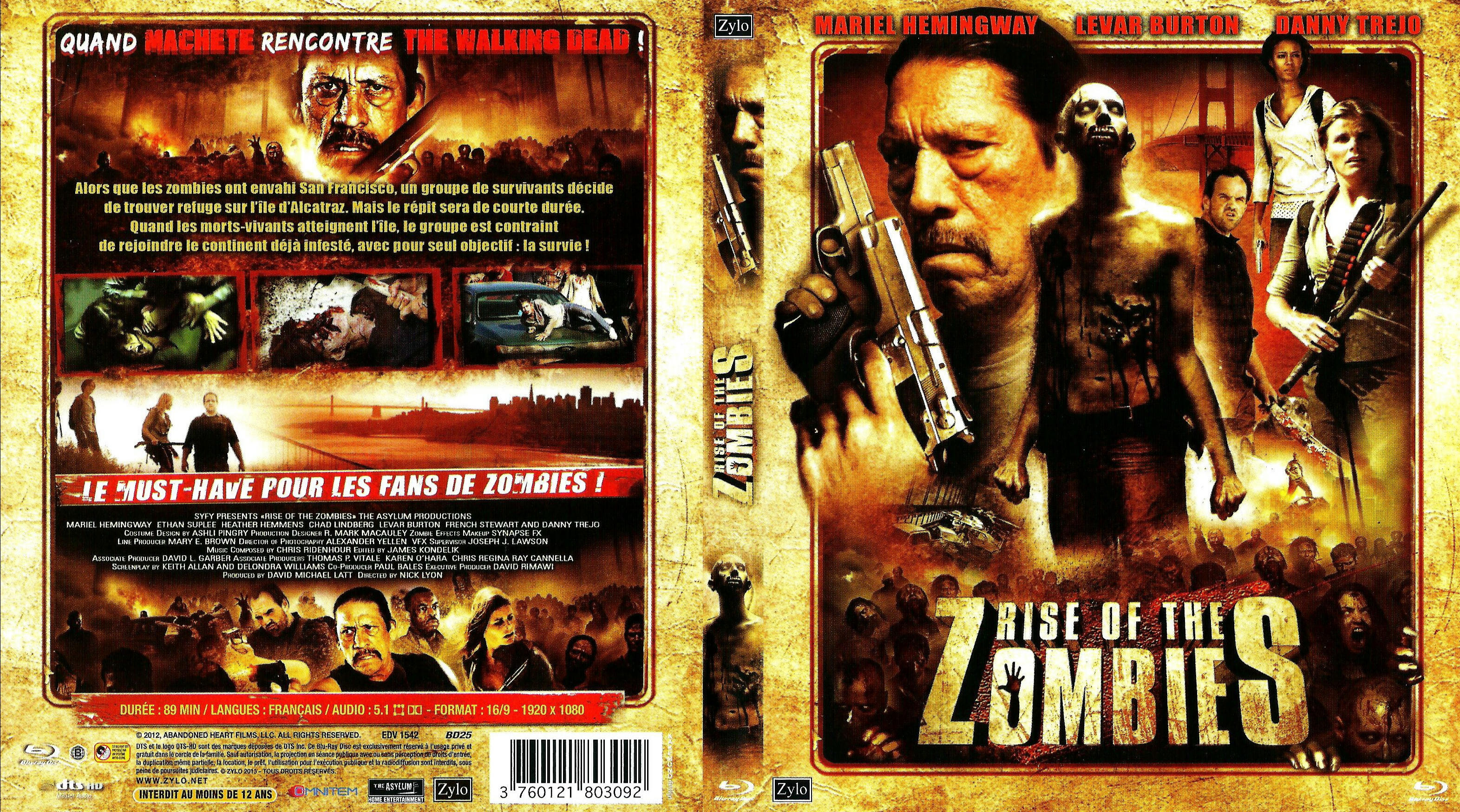 Jaquette DVD Rise of the Zombies (BLU-RAY)