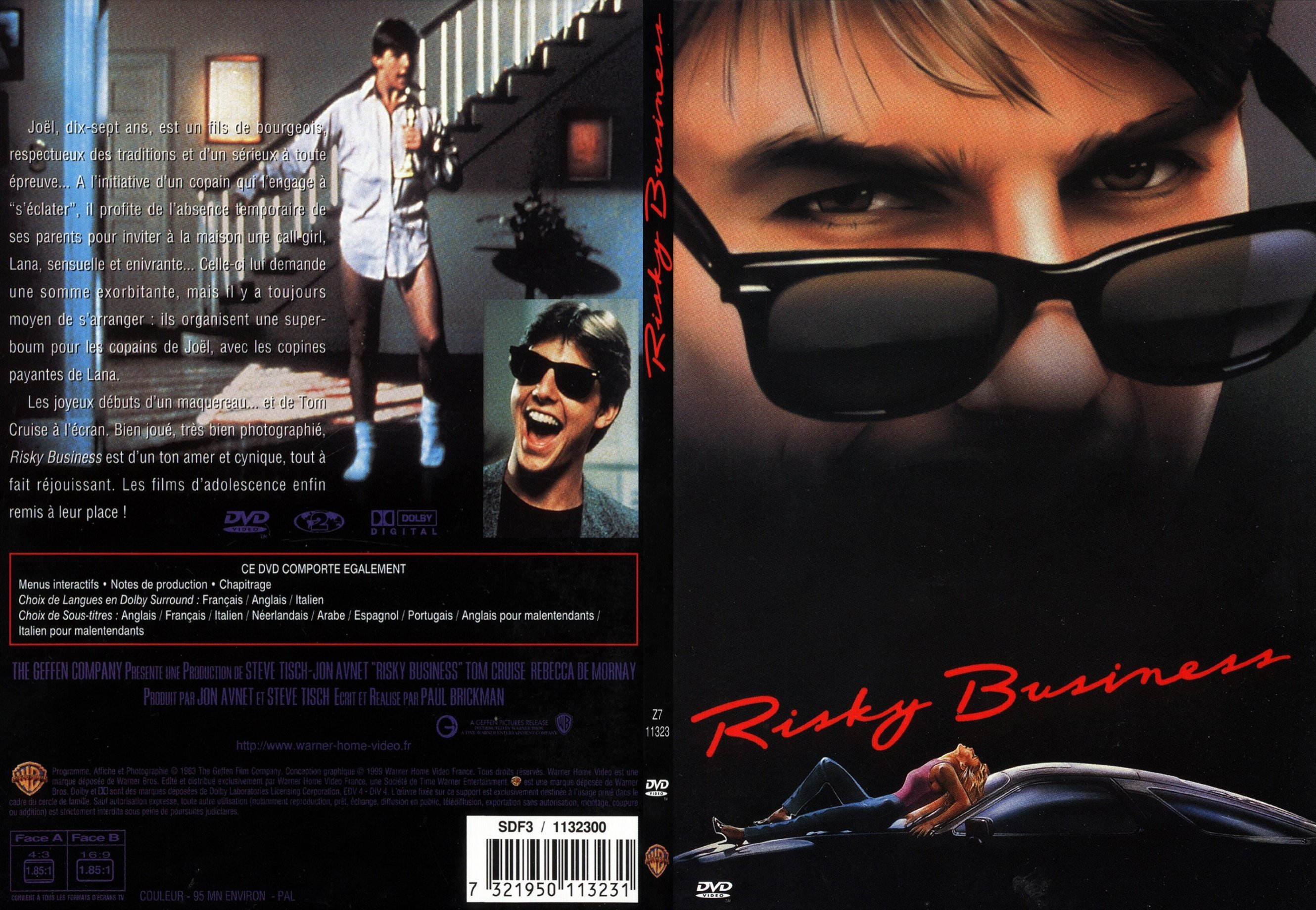 Jaquette DVD Risky Business - SLIM