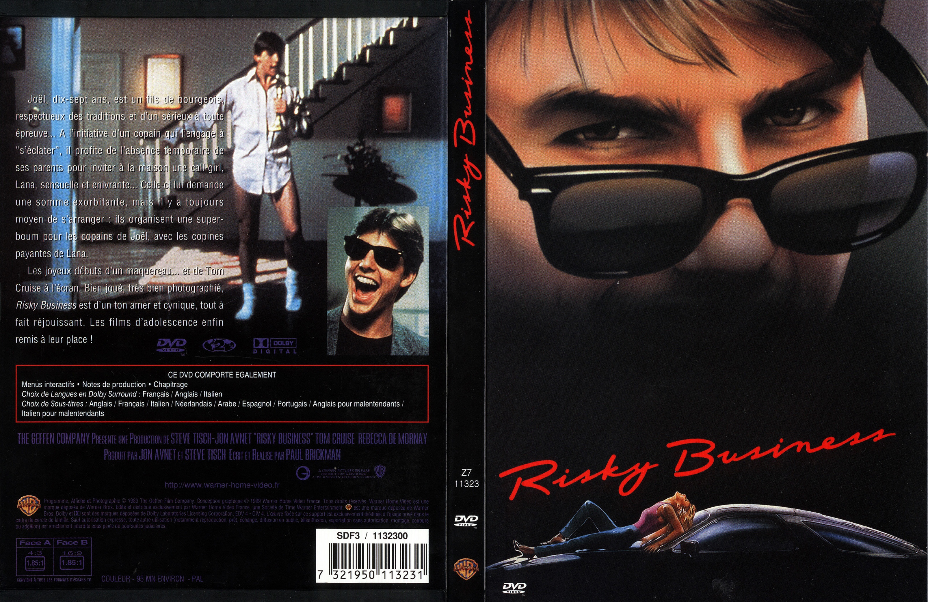 Jaquette DVD Risky business