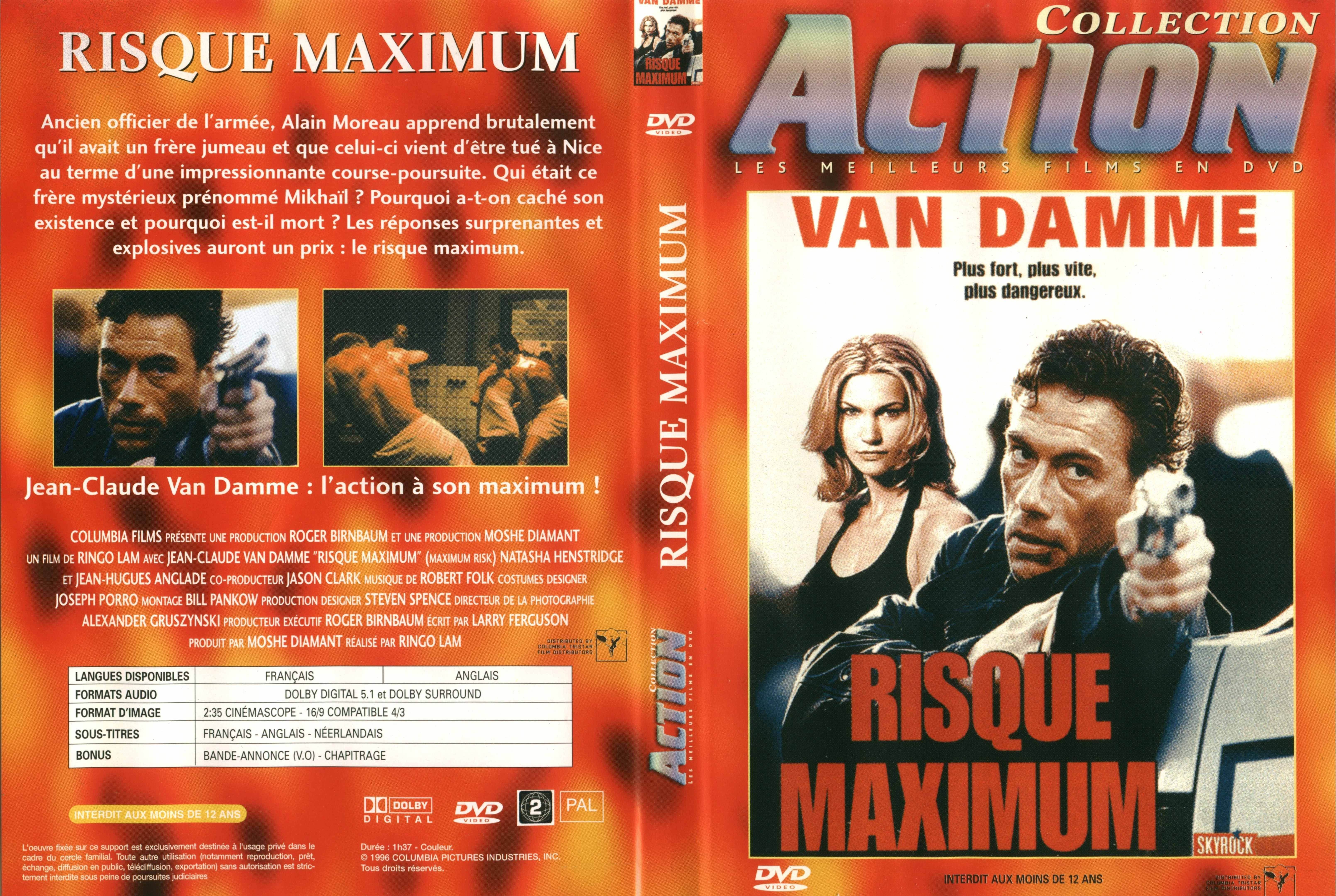 Jaquette DVD Risque maximum v2