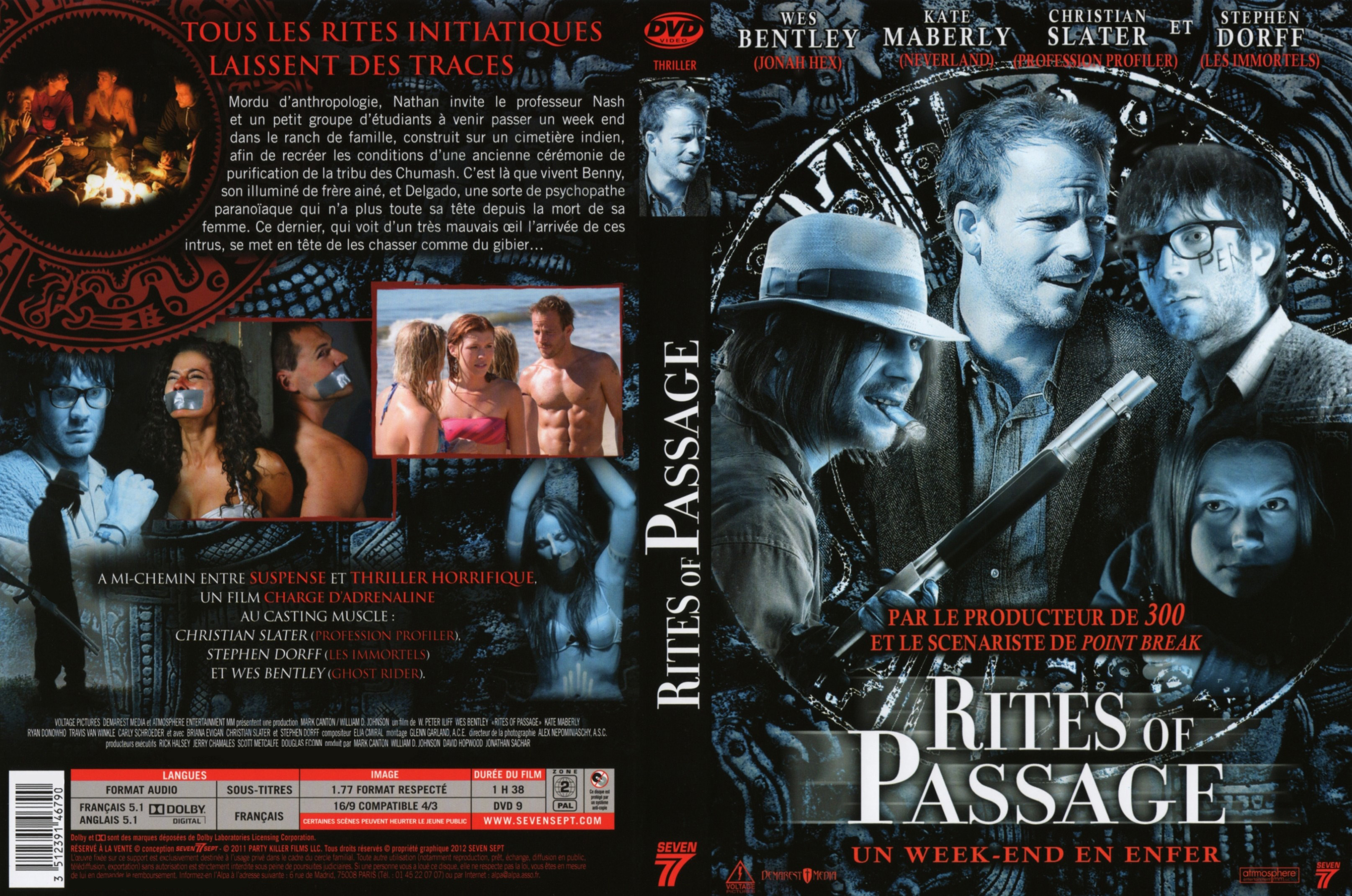 Jaquette DVD Rites of passage
