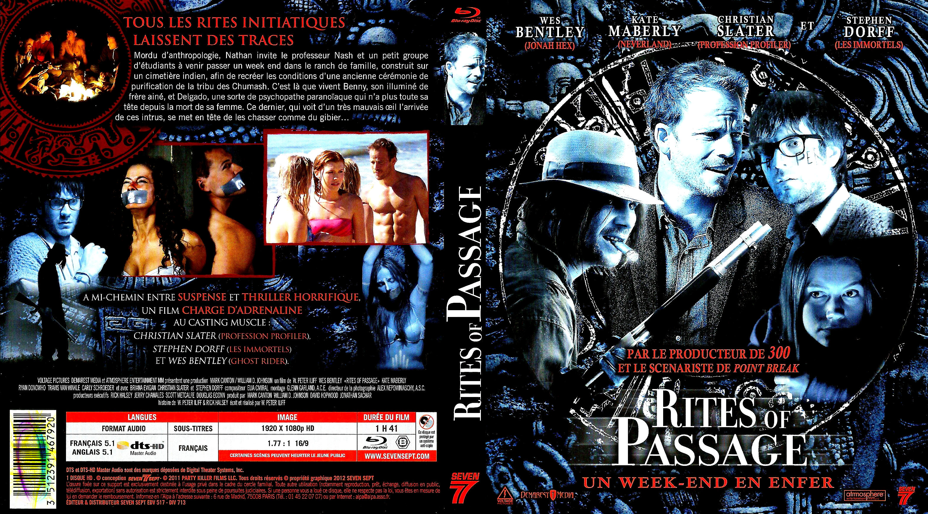 Jaquette DVD Rites of passage (BLU-RAY)