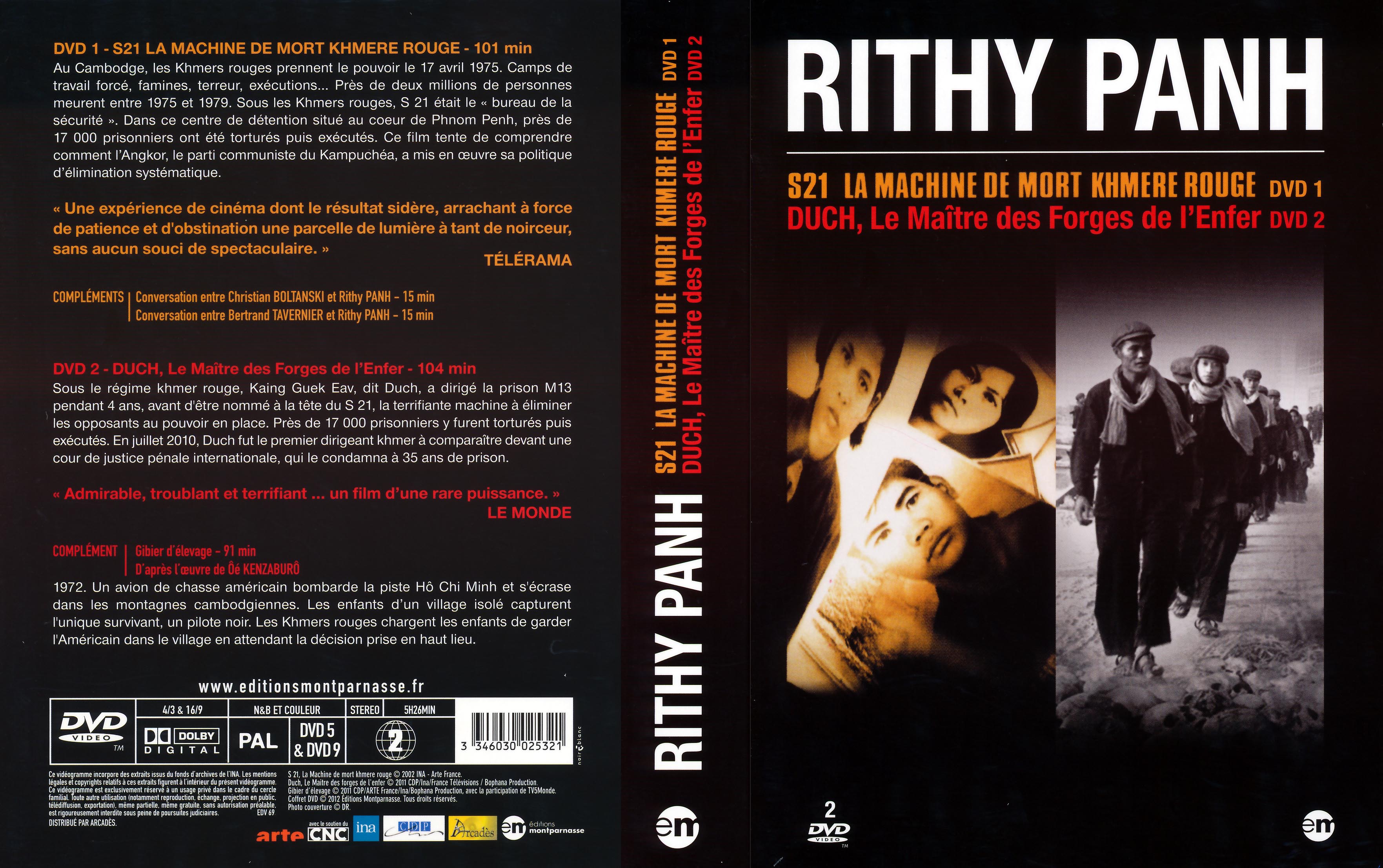 Jaquette DVD Rithy Panh COFFRET