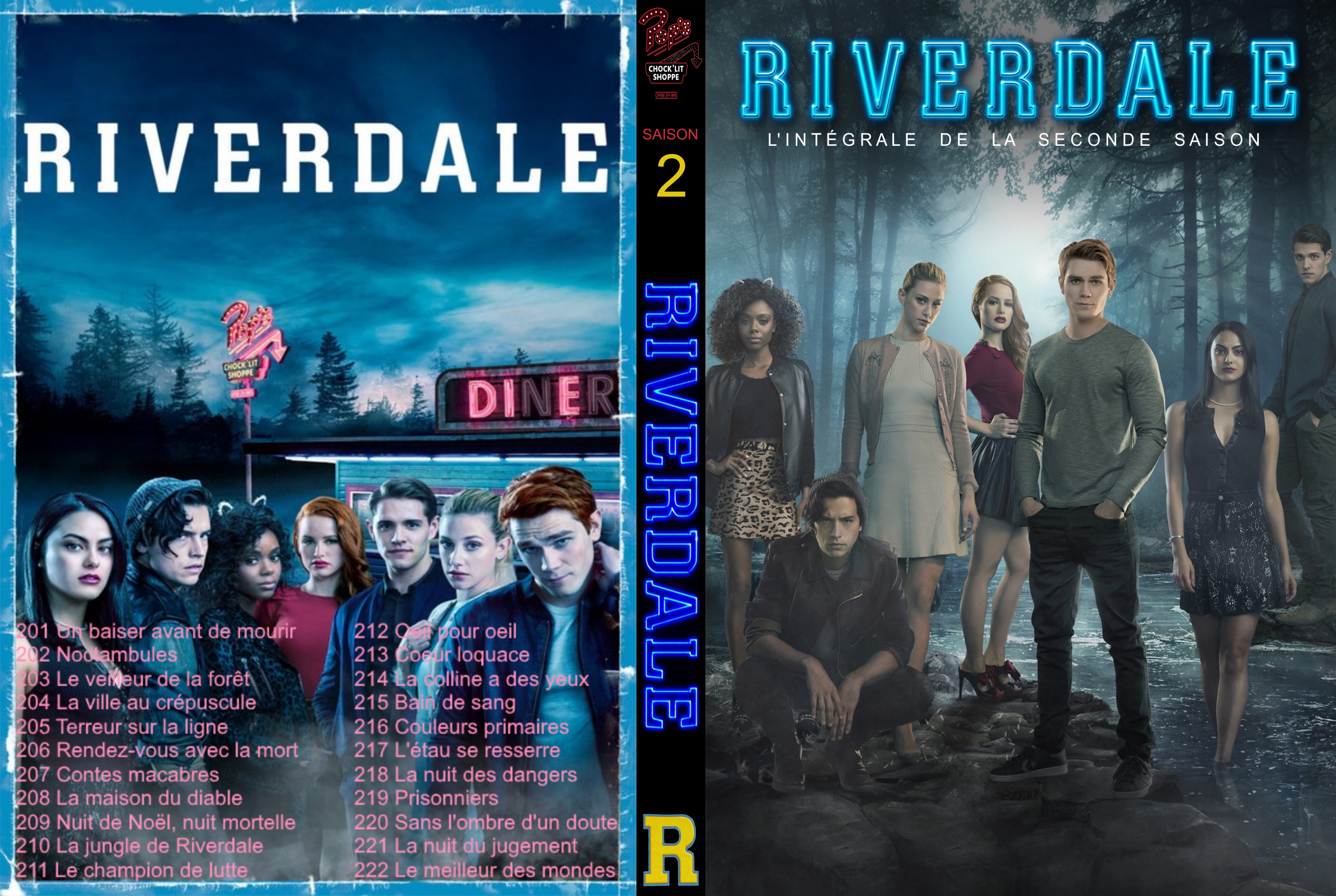 Jaquette DVD Riverdale Saison 2 custom