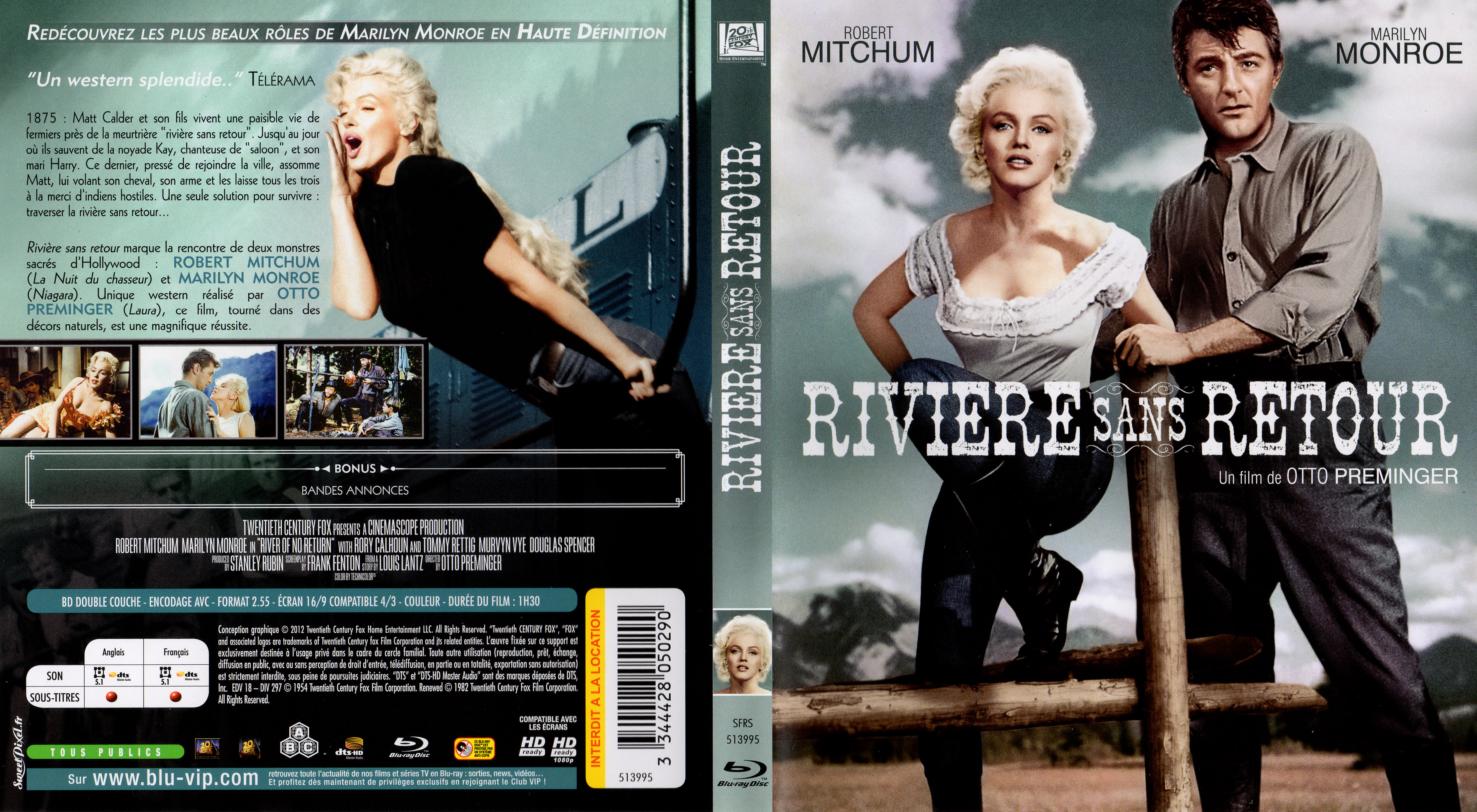 Jaquette DVD Riviere sans retour (BLU-RAY)