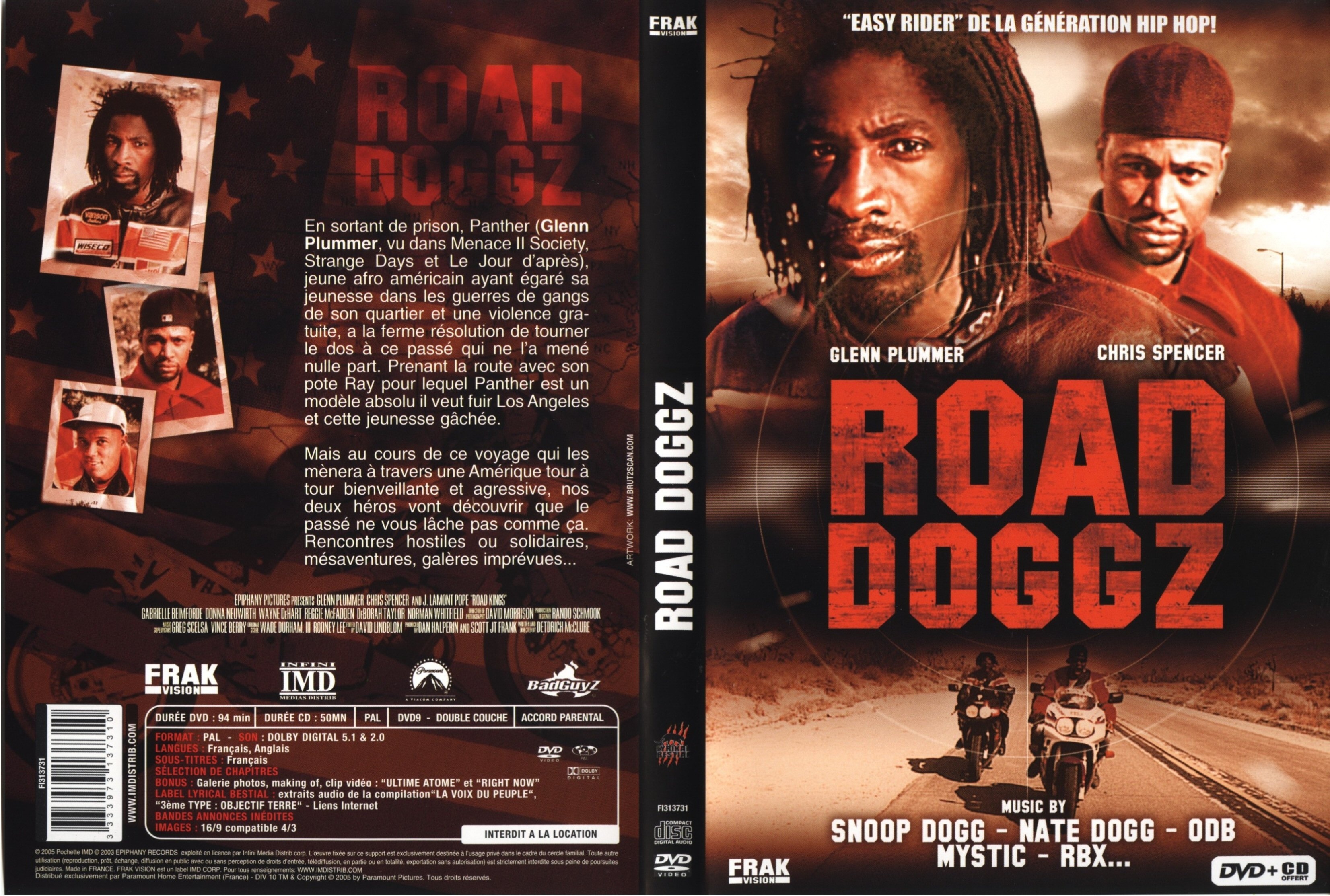 Jaquette DVD Road Doggz