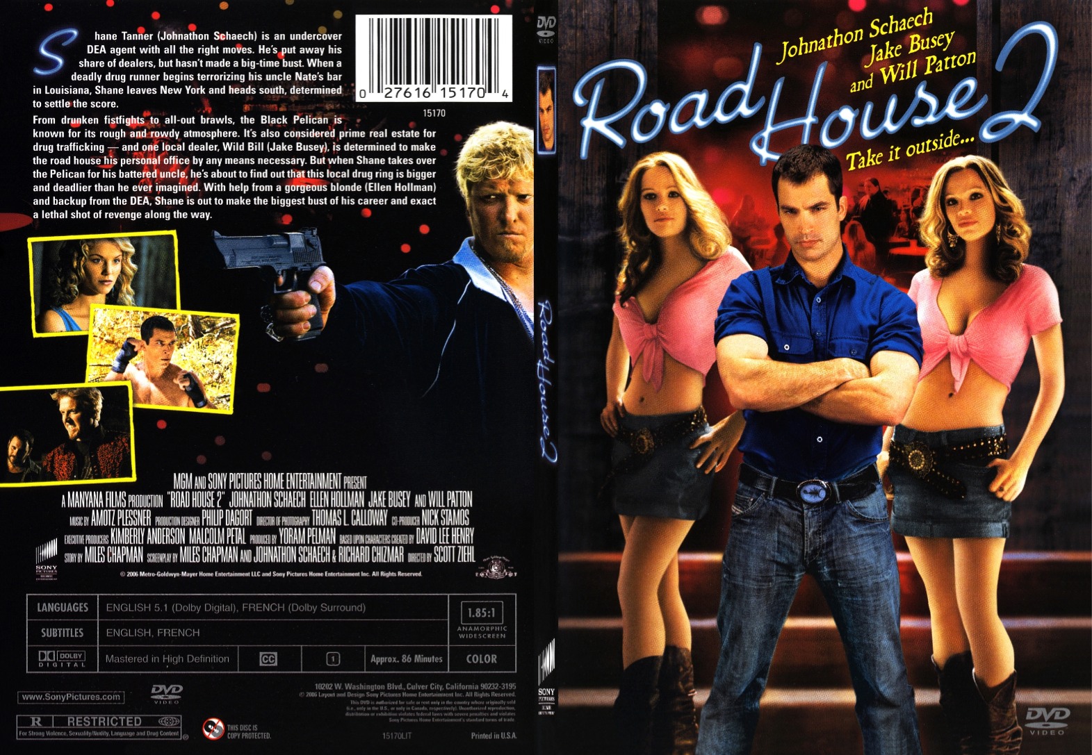 Jaquette DVD Road House 2 - SLIM
