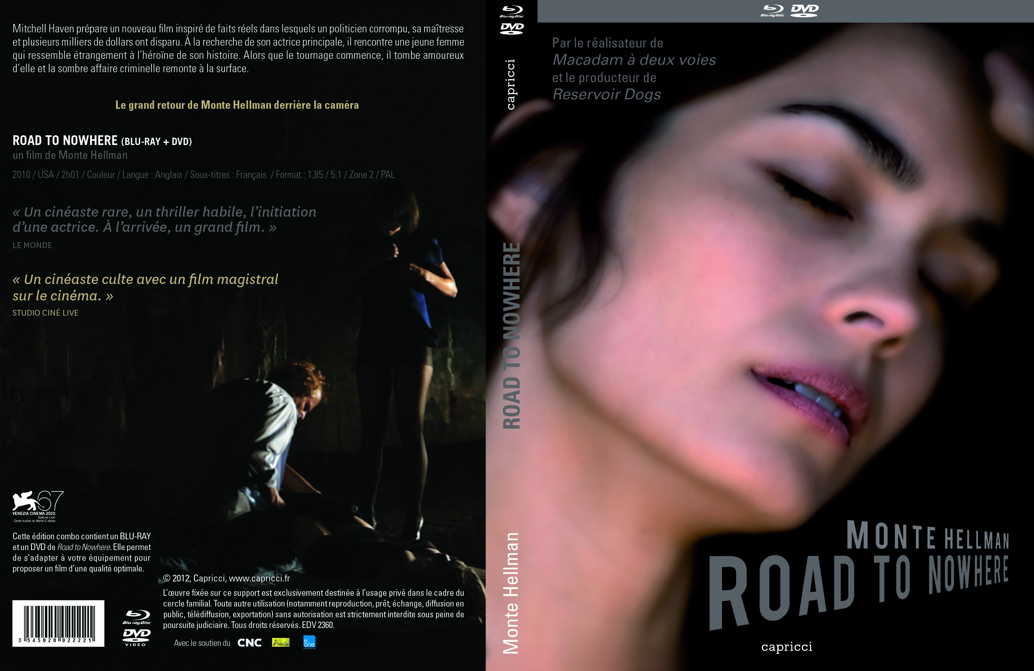 Jaquette DVD Road To Nowhere