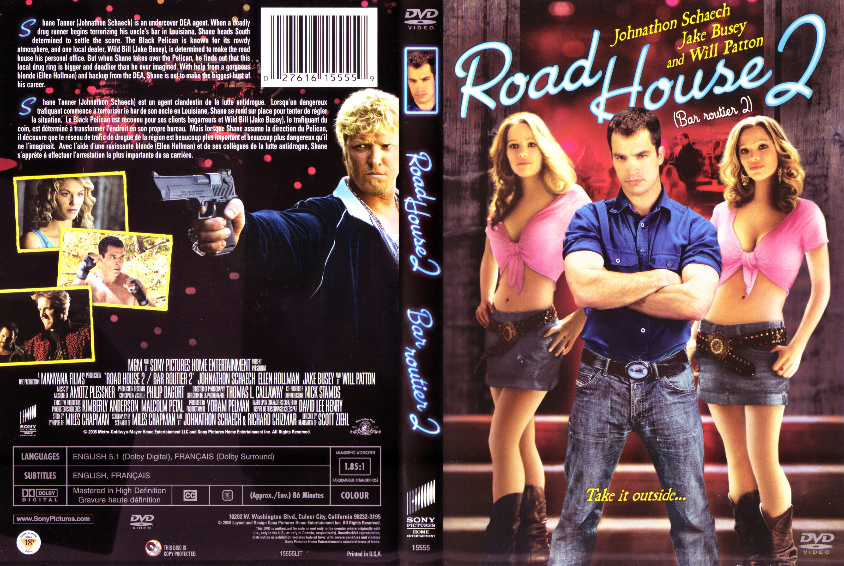 Jaquette DVD Road house 2 Zone 1