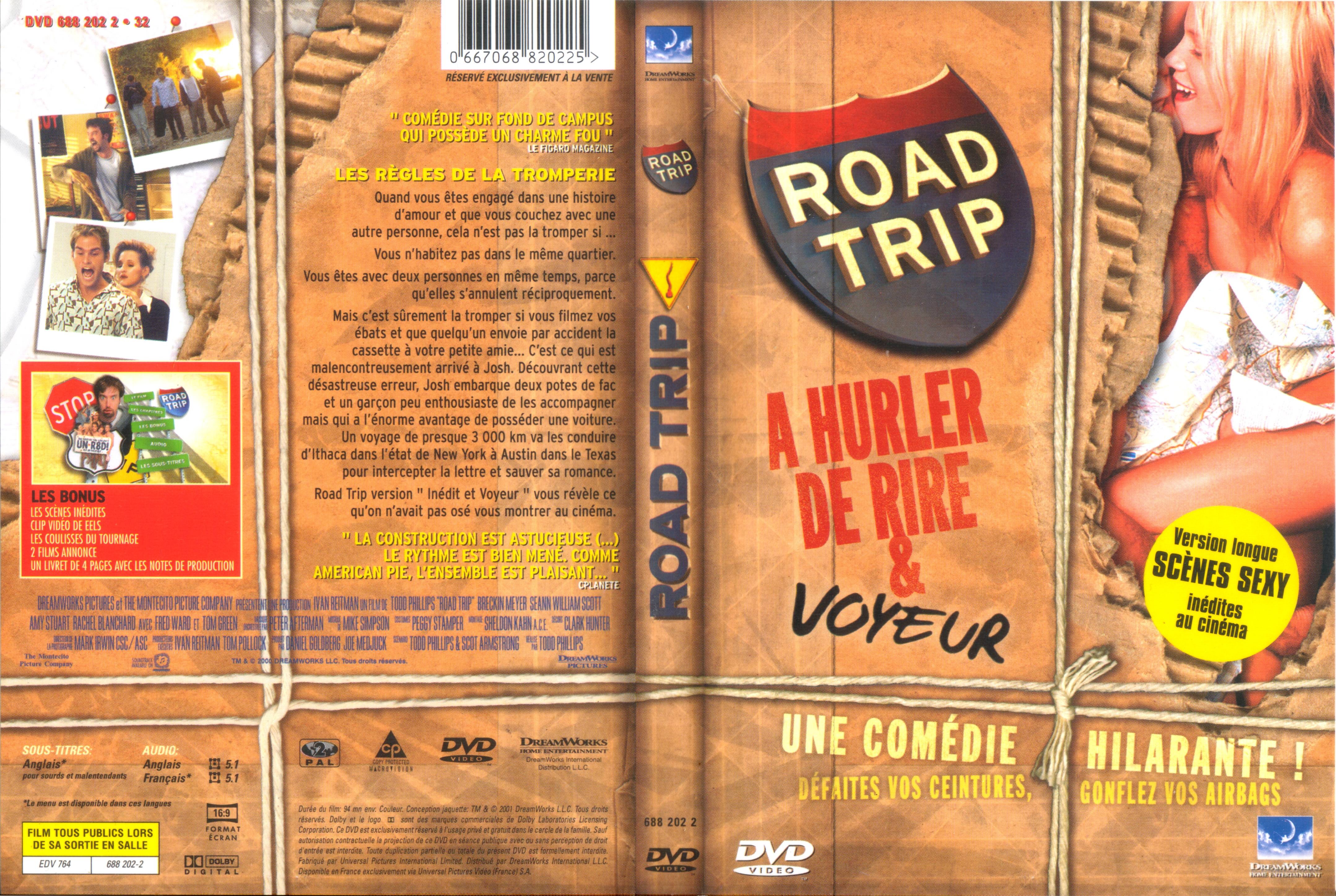 Jaquette DVD Road trip