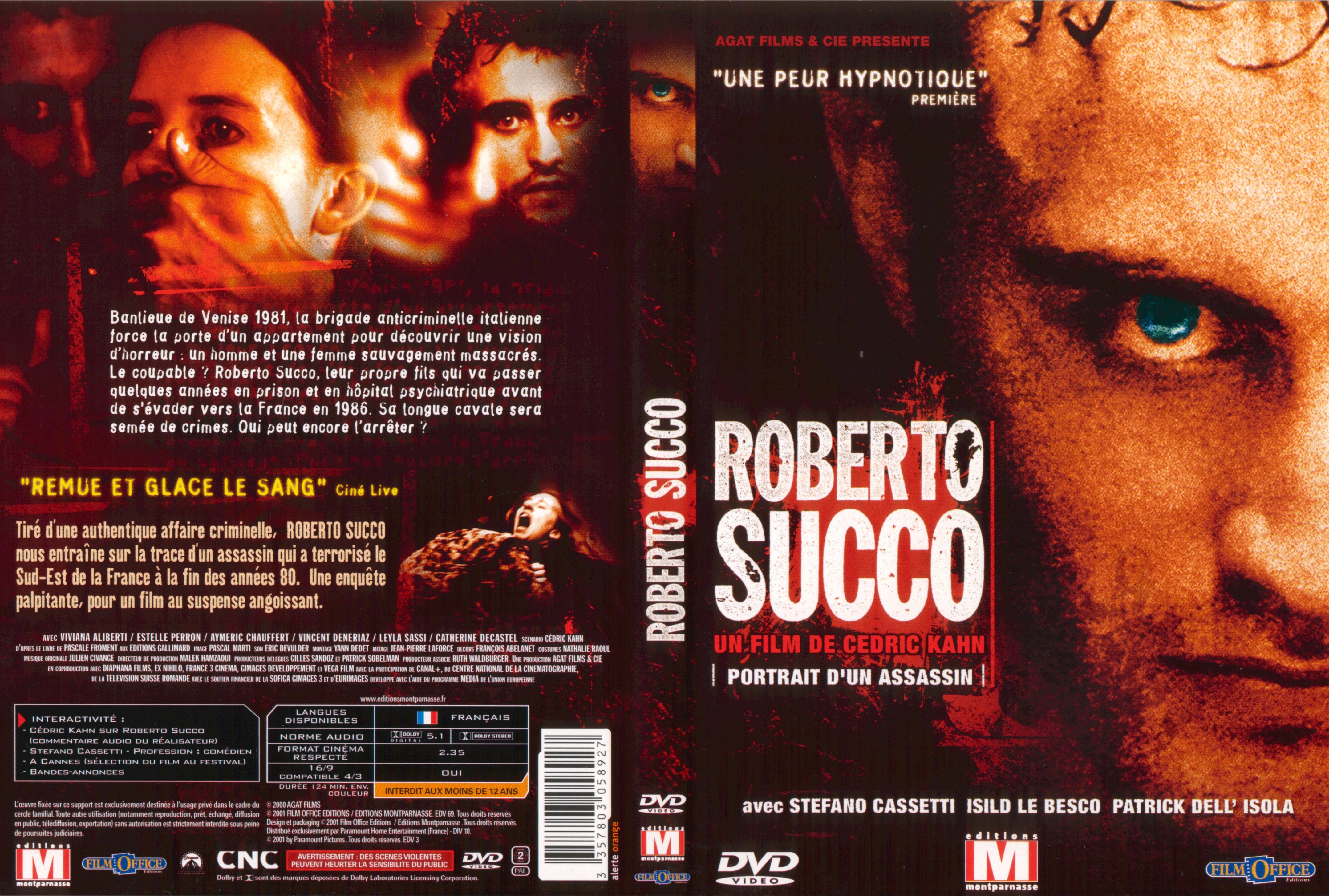 Jaquette DVD Roberto Succo