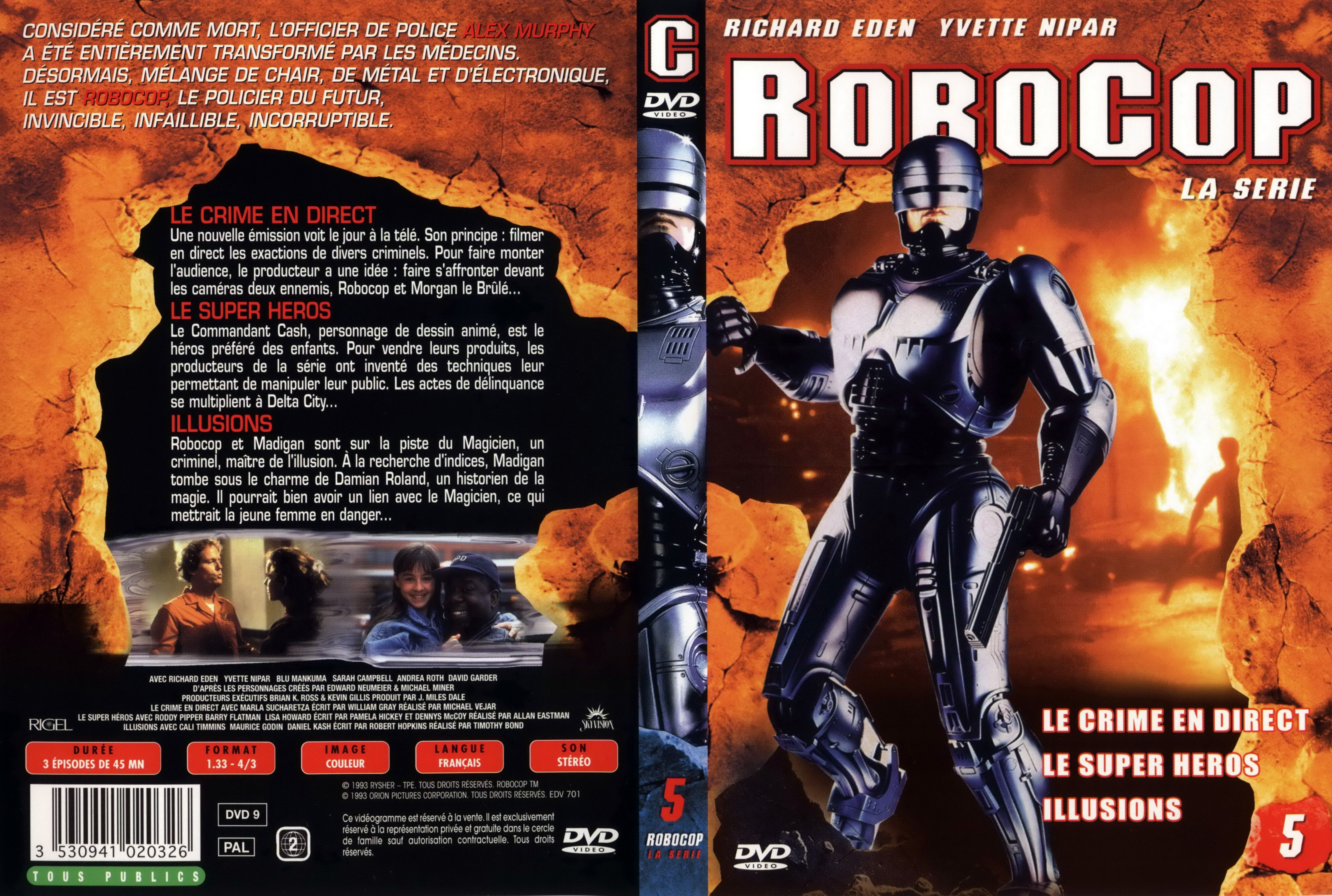 Jaquette DVD Robocop la srie vol 5