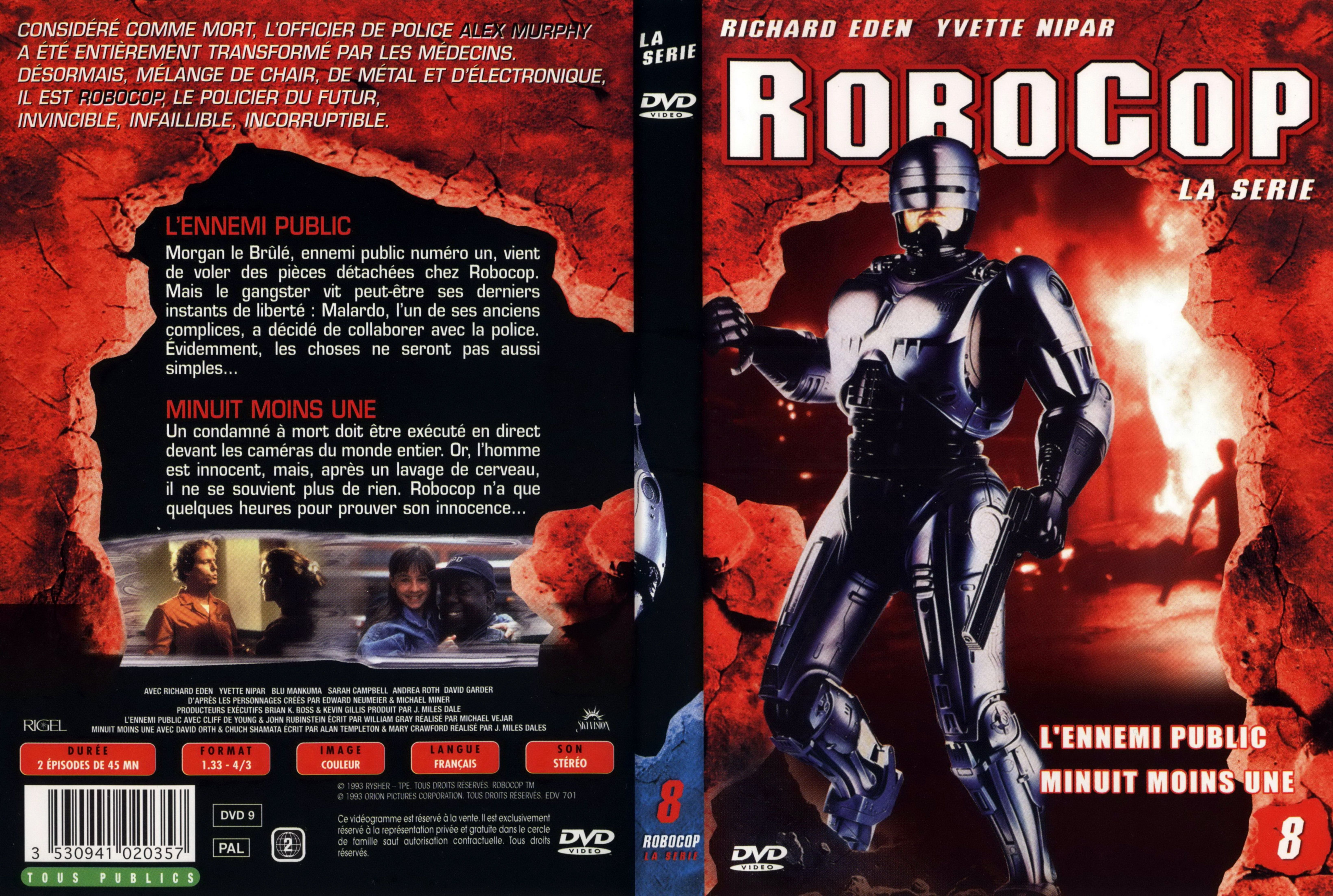 Jaquette DVD Robocop la srie vol 8