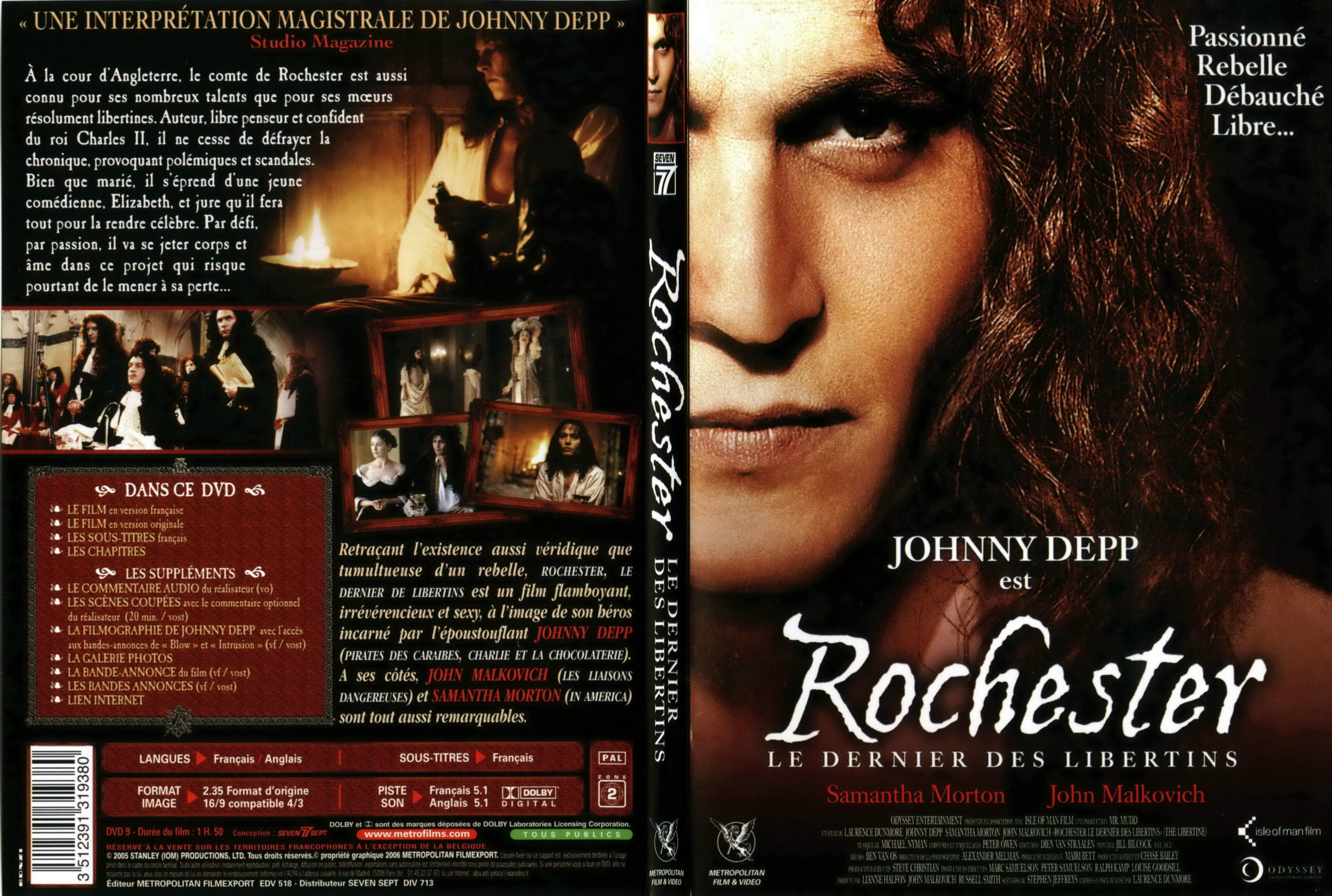 Jaquette DVD Rochester - SLIM