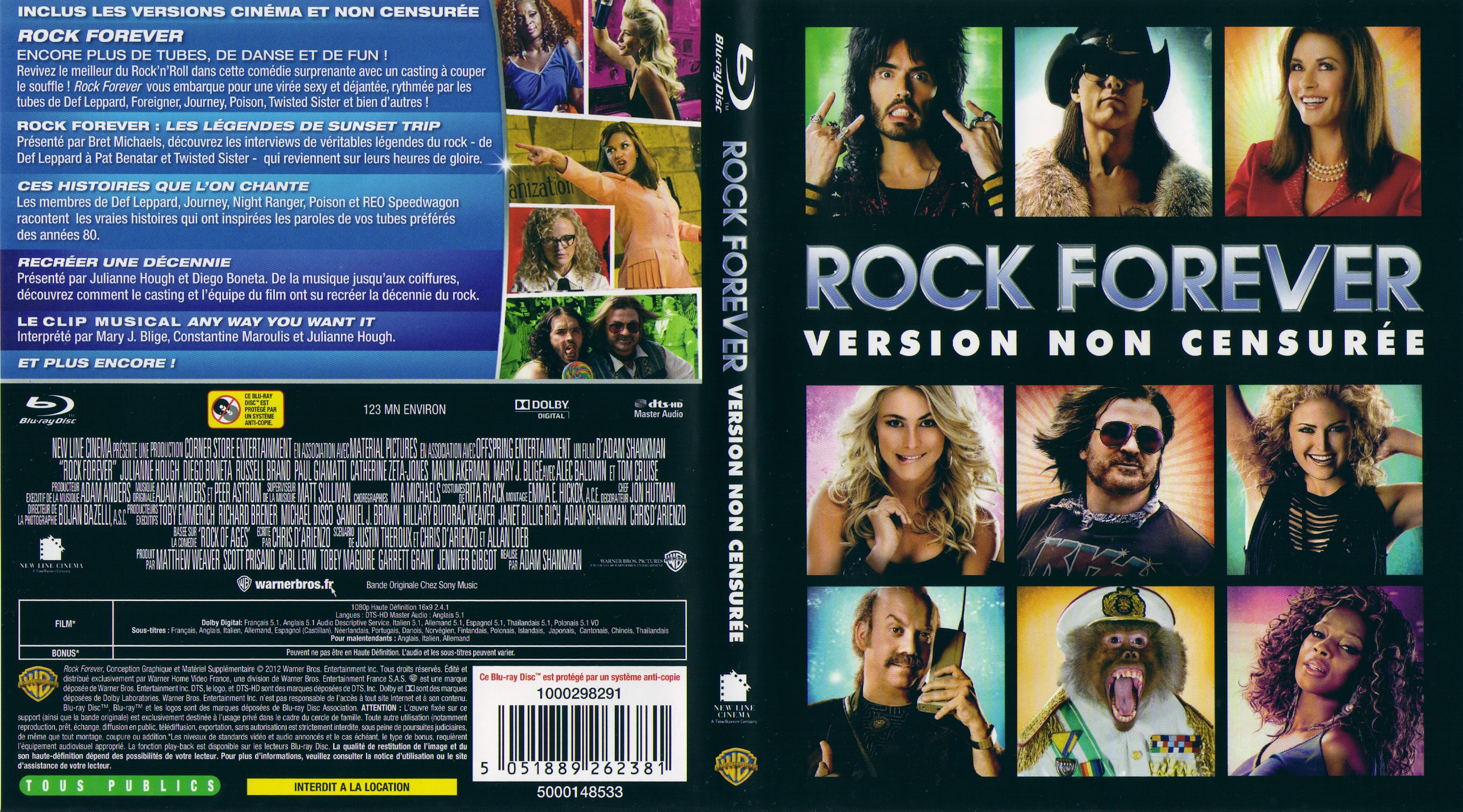 Jaquette DVD Rock Forever (BLU-RAY)