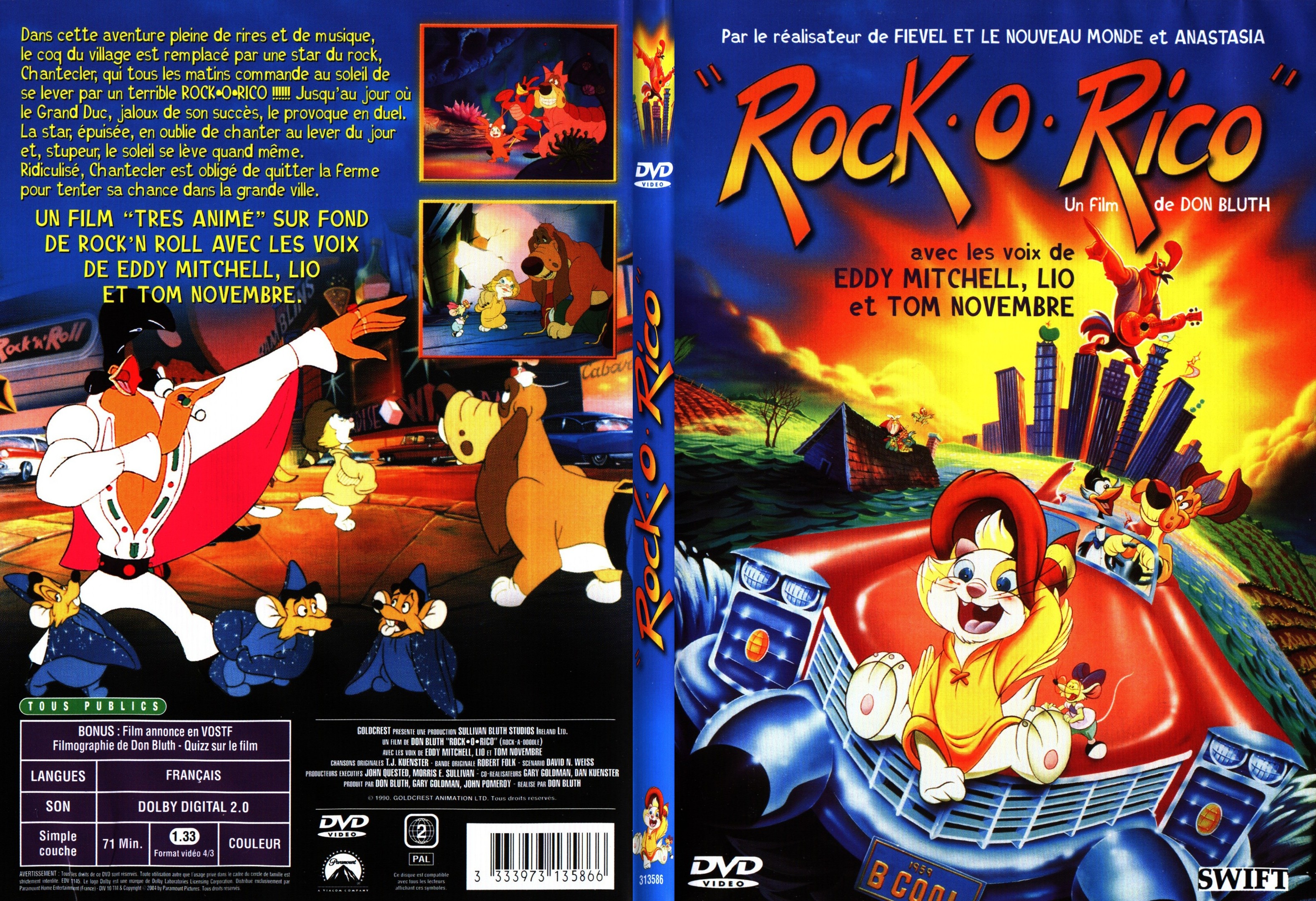 Jaquette DVD Rock O Ricko - SLIM