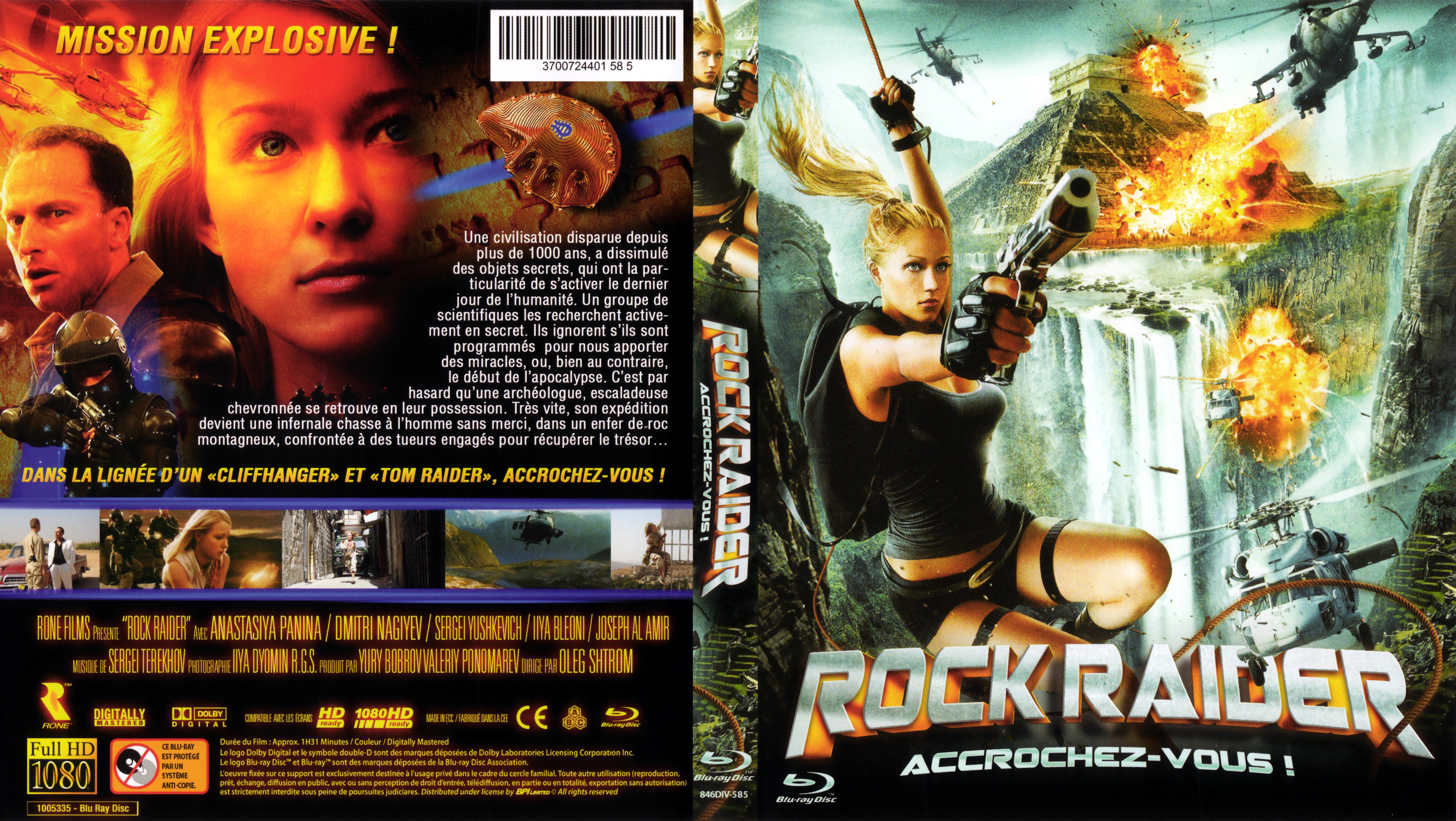 Jaquette DVD Rock Raider (BLU-RAY)