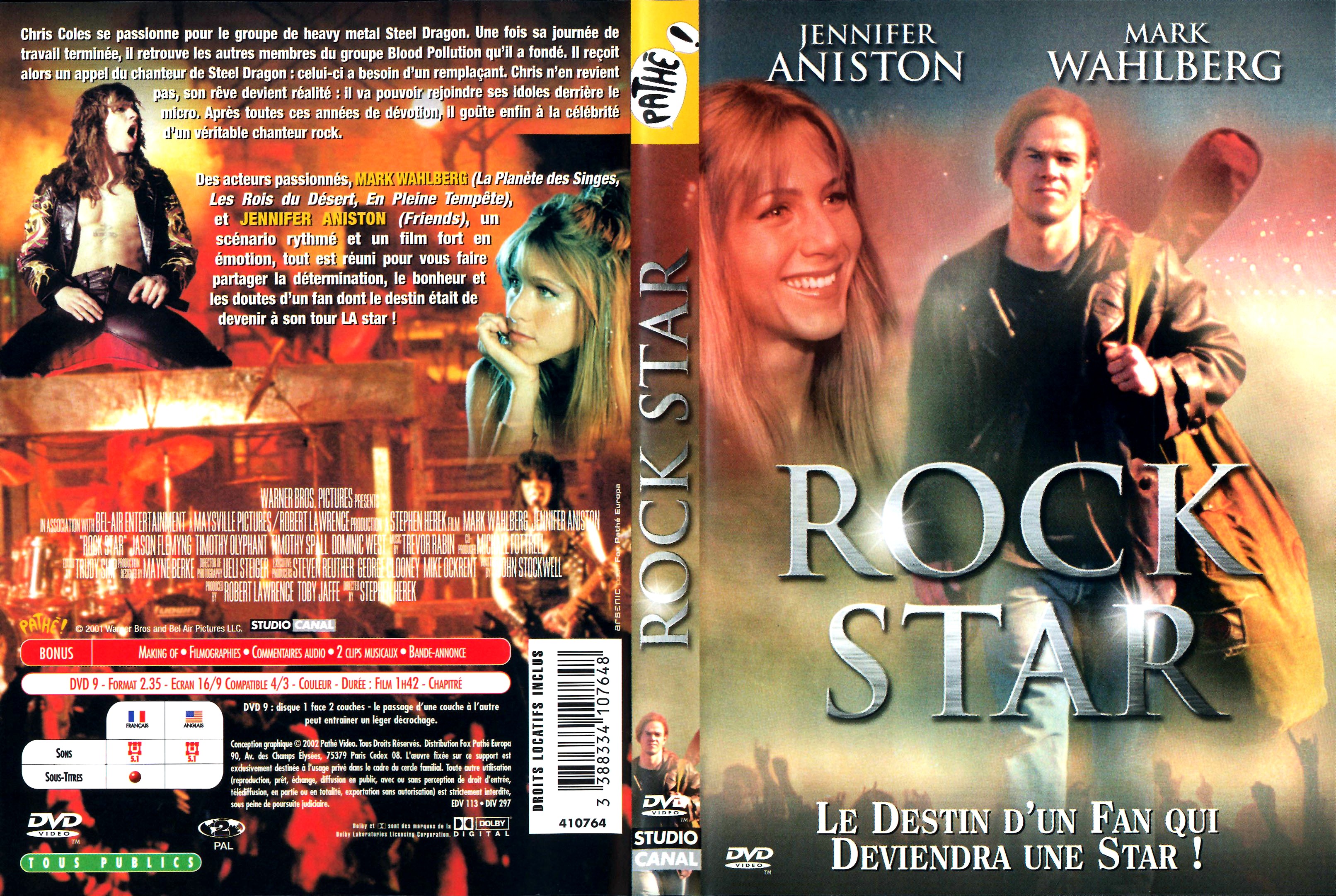 Jaquette DVD Rock Star