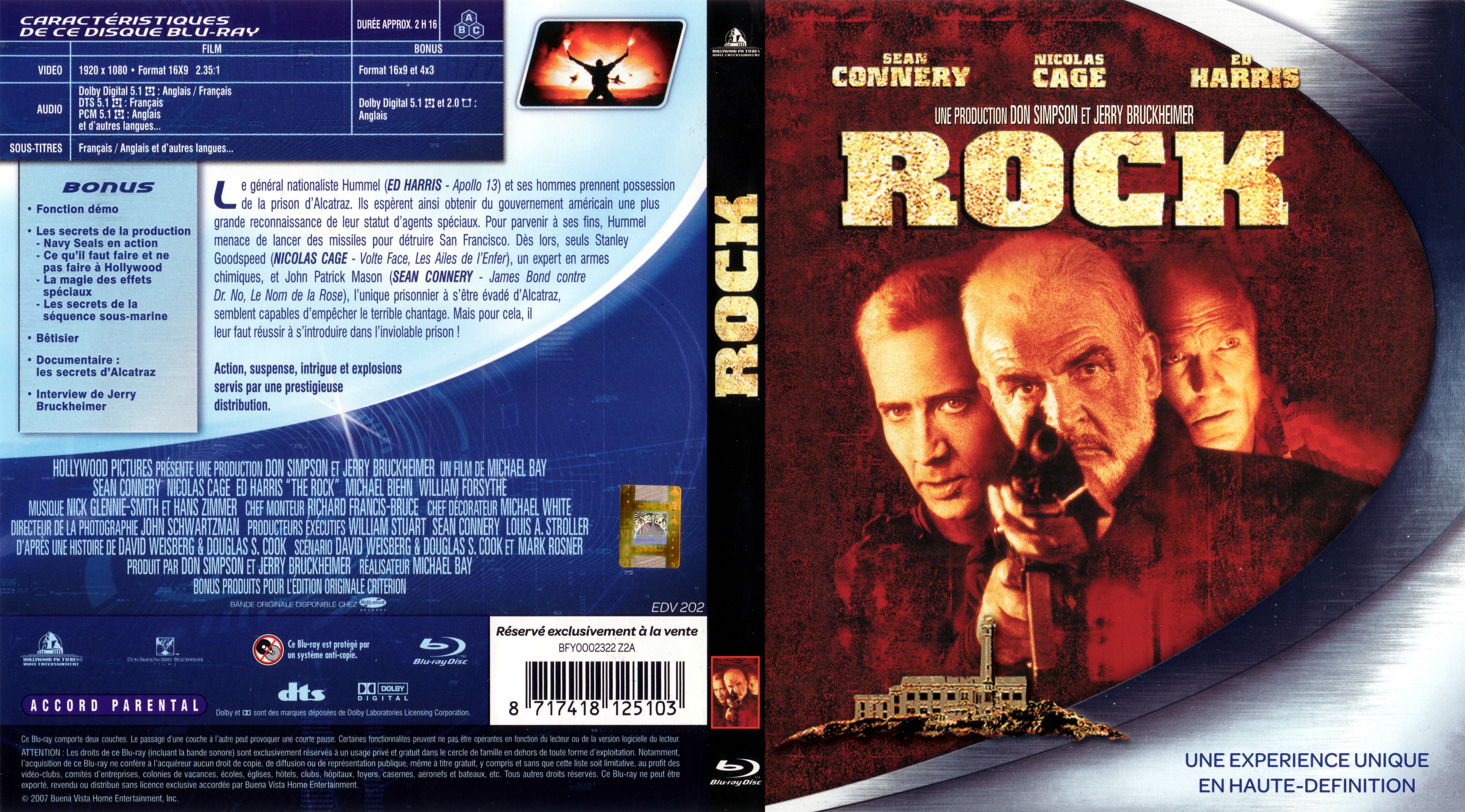 Jaquette DVD Rock (BLU-RAY)