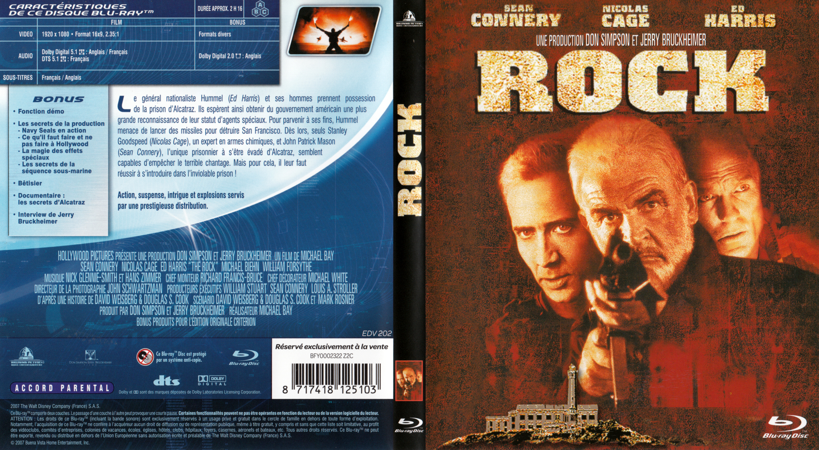 Jaquette DVD Rock (BLU-RAY) v2