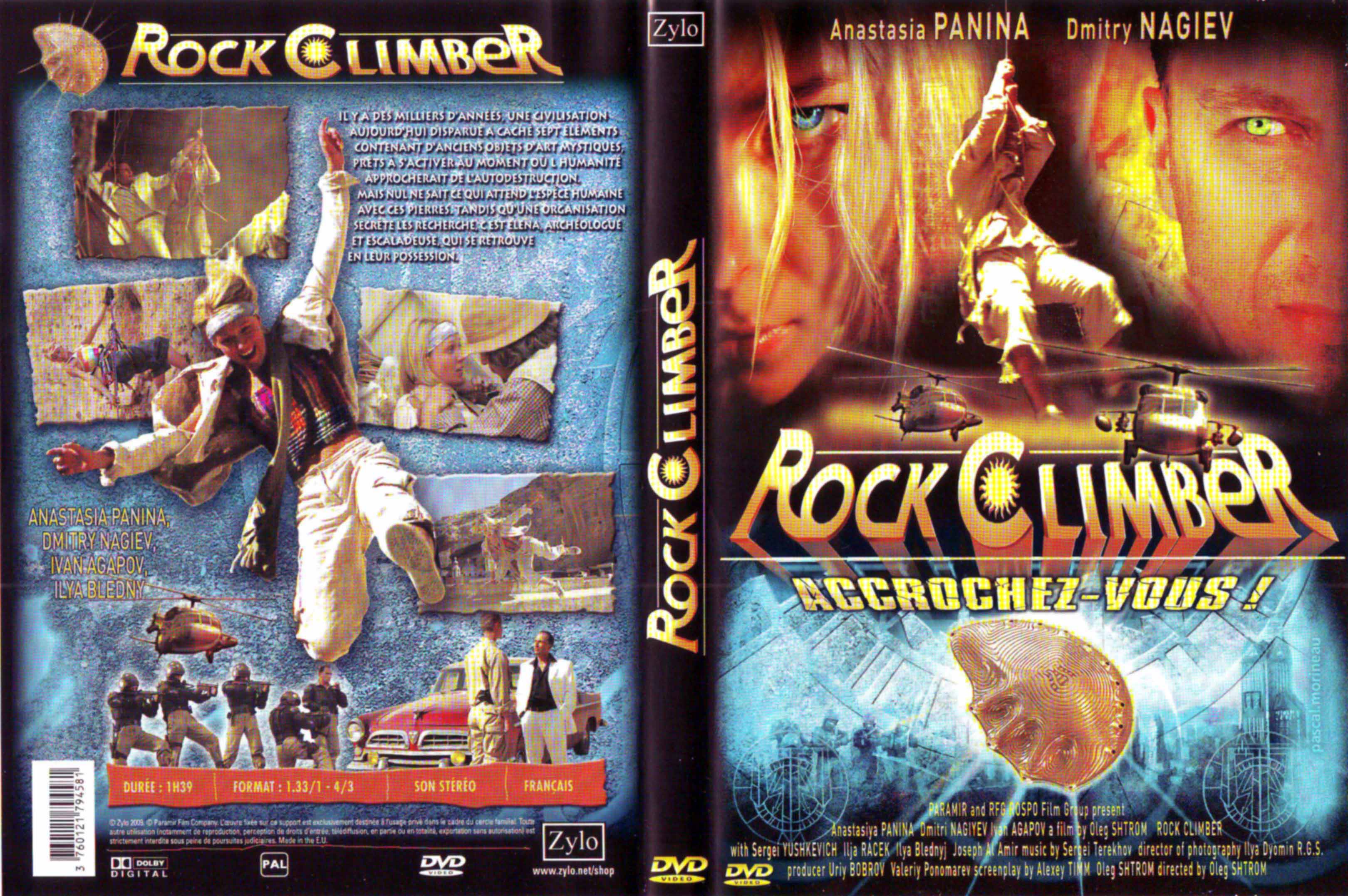 Jaquette DVD Rock climber