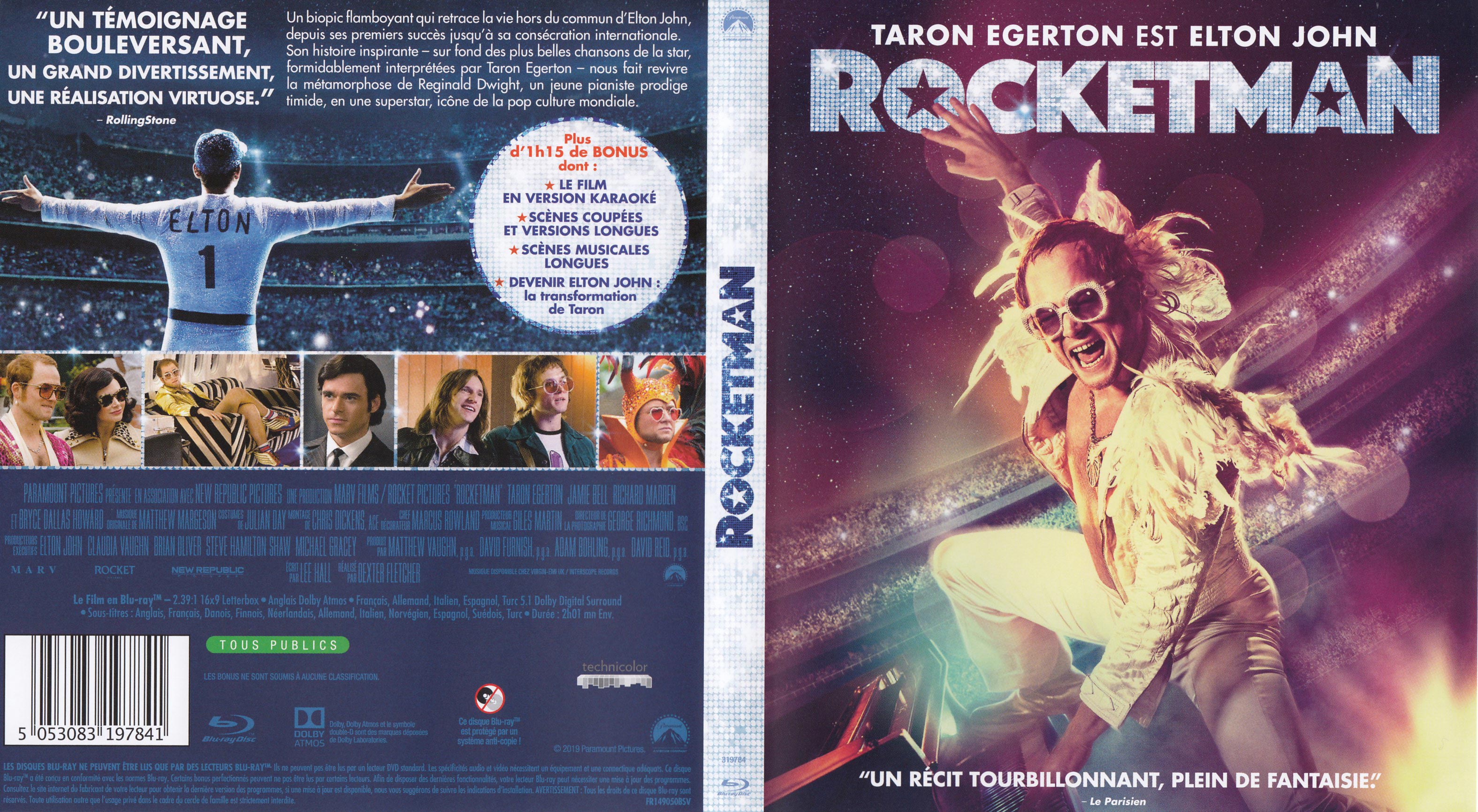 Jaquette DVD Rocketman (BLU-RAY)